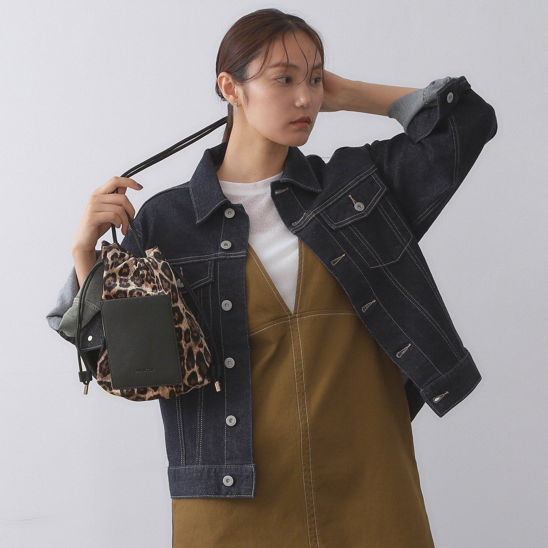 OPAQUE.CLIP「【長さ調整可能】サイドドロストミニショルダーバッグ」|ショルダー・メッセンジャー|