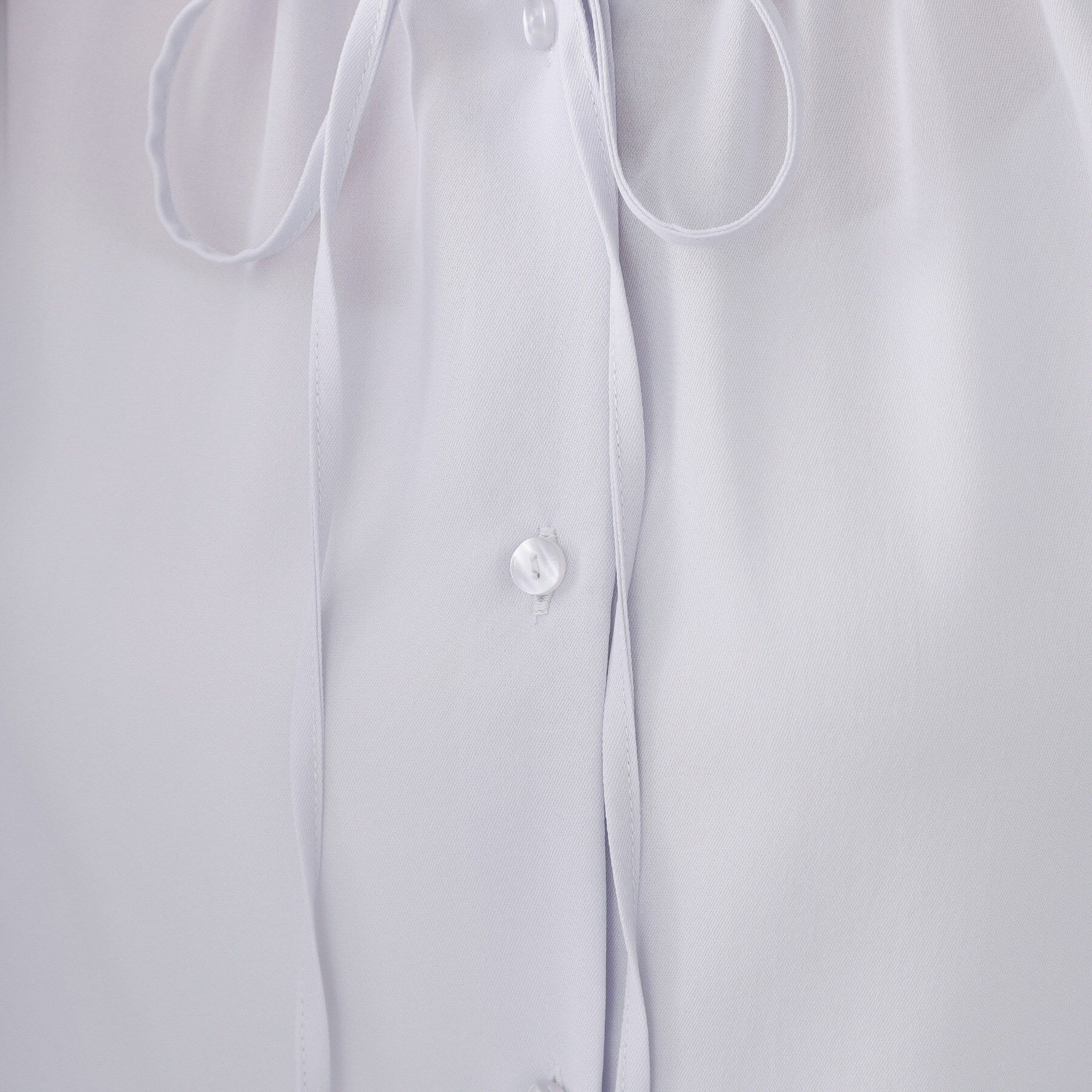 OPAQUE.CLIP「フリルカラーブラウス【洗濯機OK】」|シャツ・ブラウス|