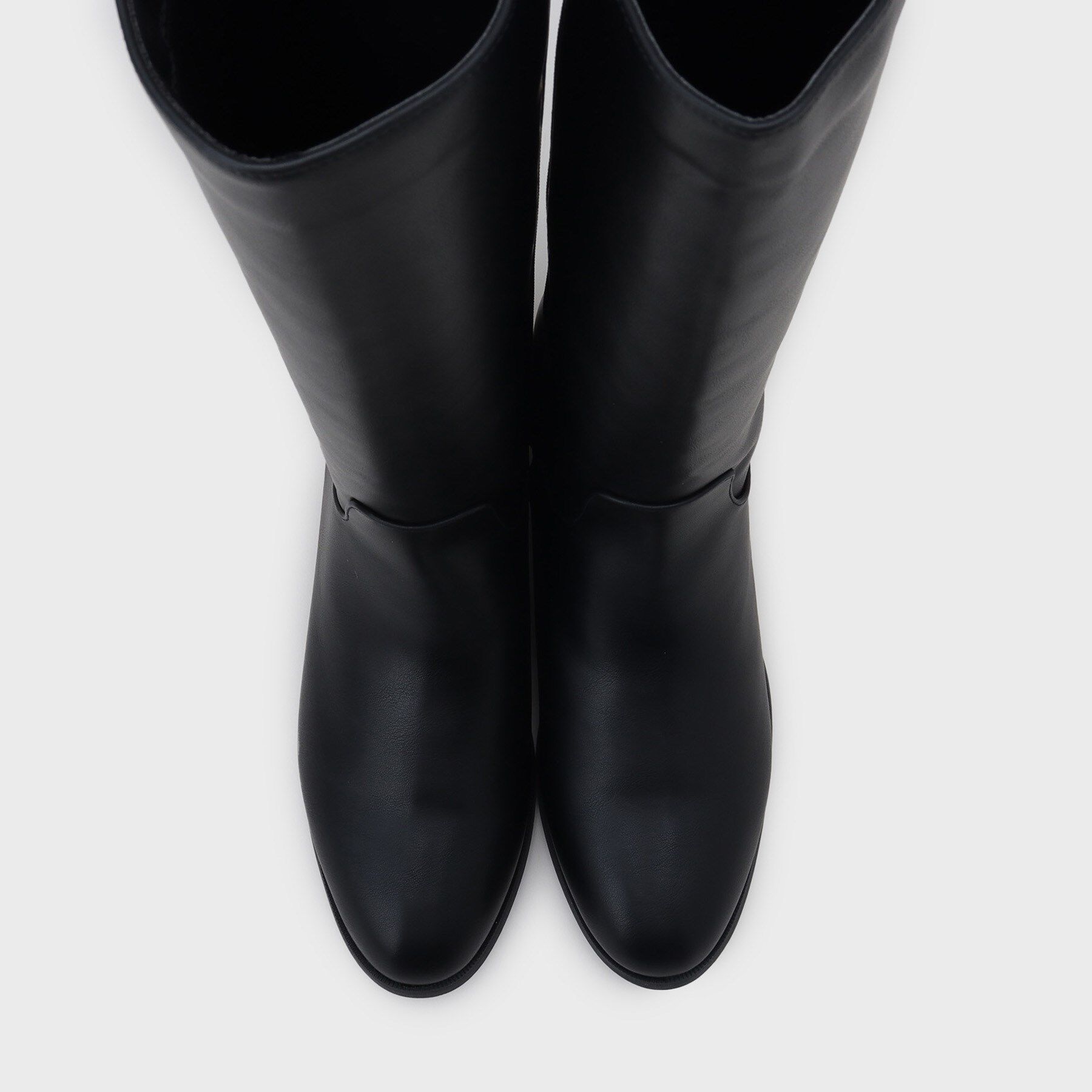 OPAQUE.CLIP「レザー調ロングブーツ」|ショートブーツ|