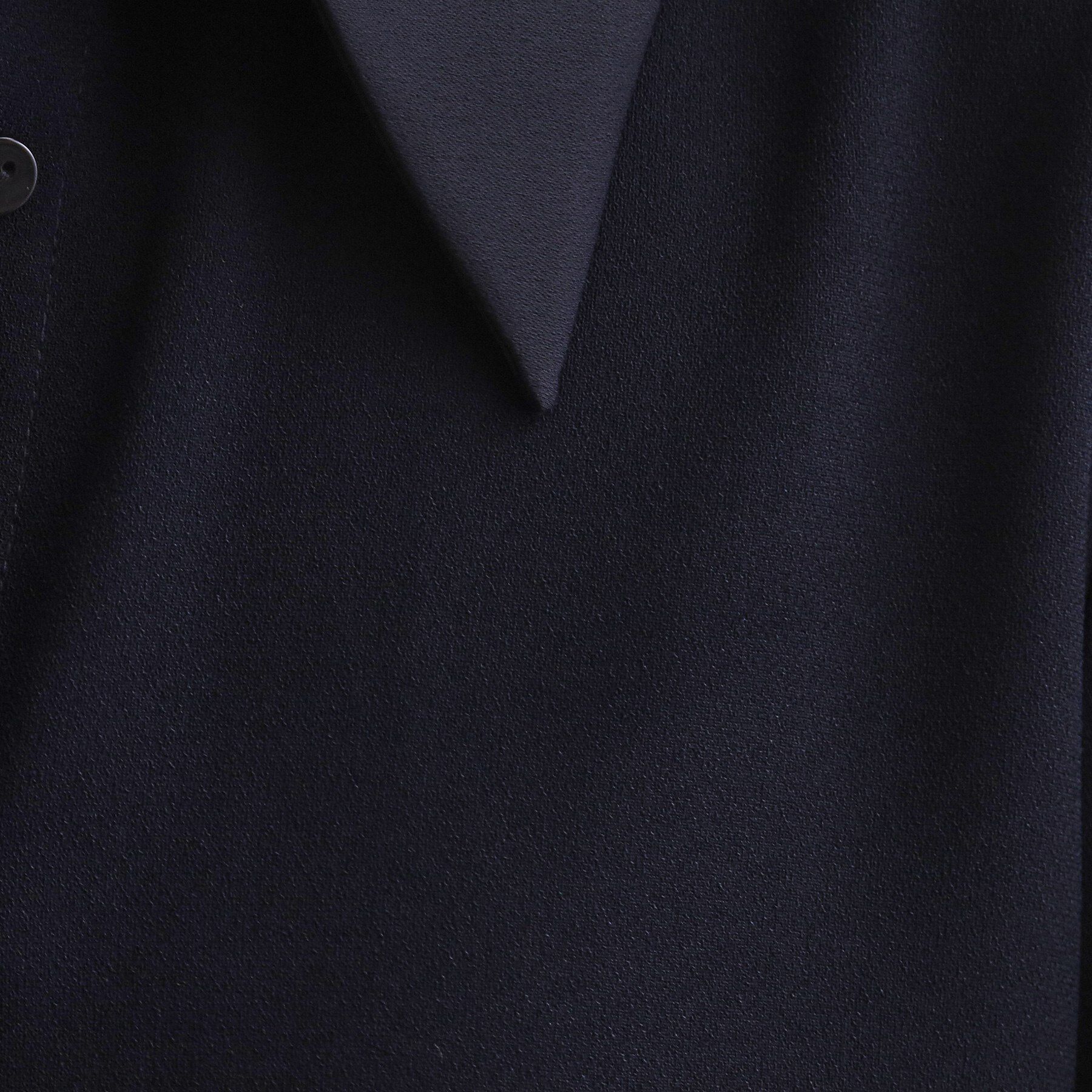 OPAQUE.CLIP「【es】ビックカラーブラウス【洗濯機OK】」|シャツ・ブラウス|