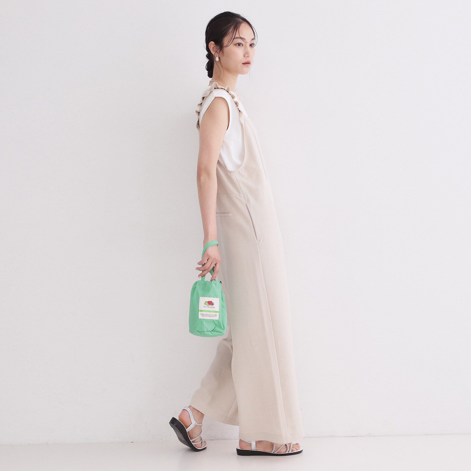 OPAQUE.CLIP「【FRUIT OF THE LOOM／フルーツオブザルーム】ナイロンドロストリングバッグ」|ハンドバッグ|