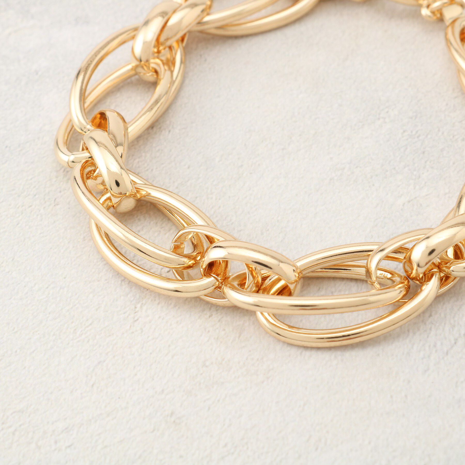 OPAQUE.CLIP「オーバルチェーンブレスレット」|ブレスレット・バングル|