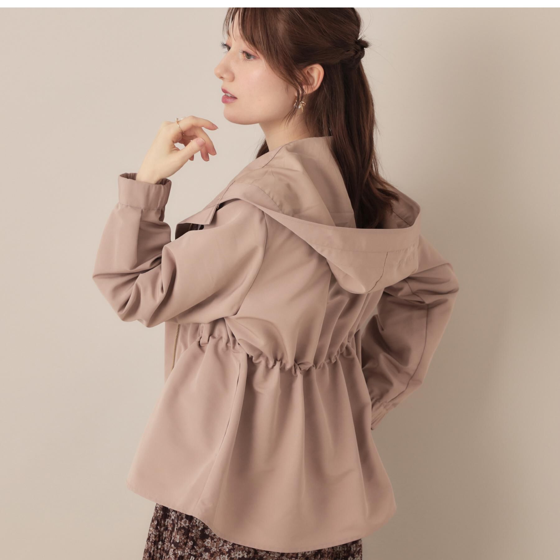 Couture broach「【撥水・ライナー付】愛されマンパ」|ブルゾン・スタジャン|