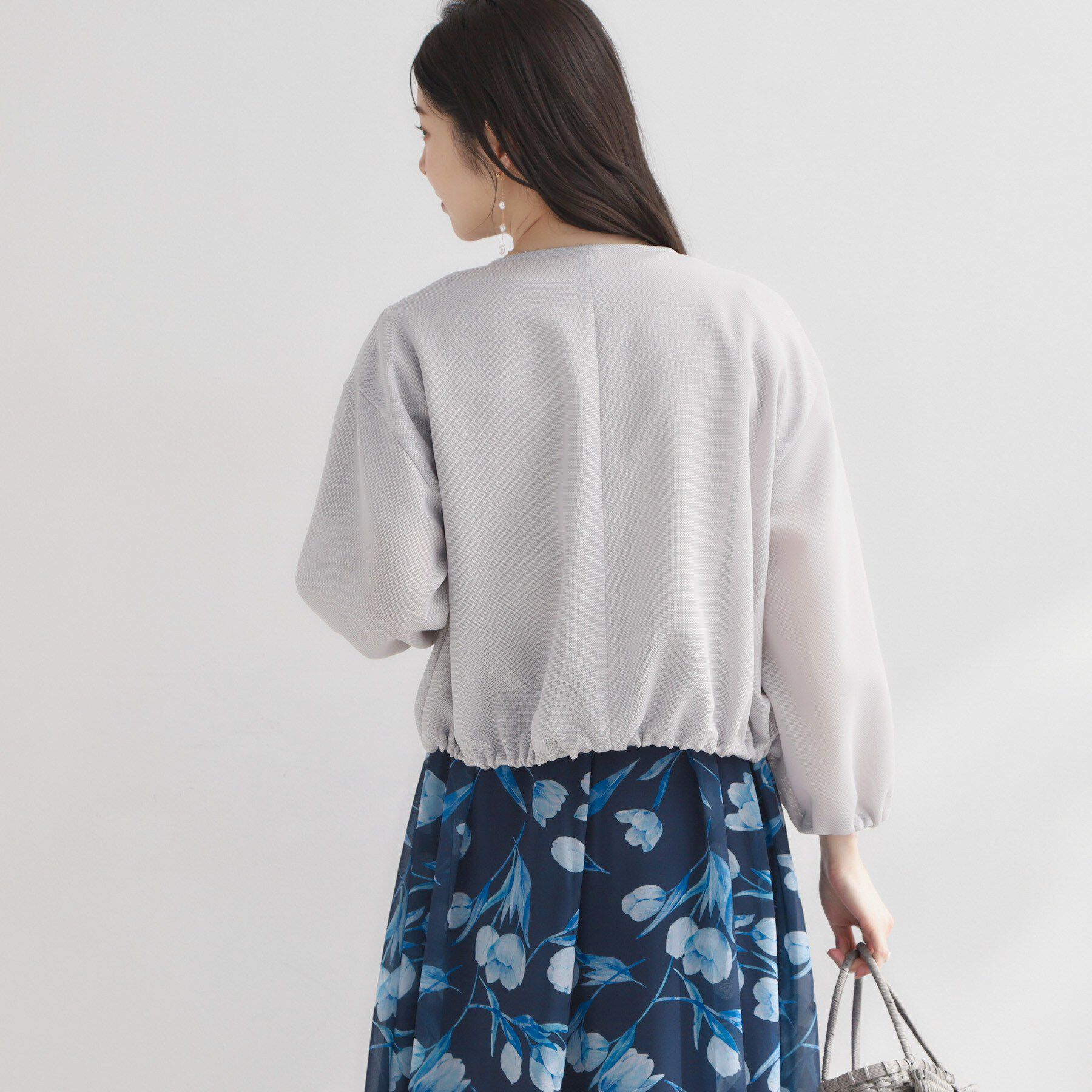 Couture broach「シアーメッシュブルゾン」|ブルゾン・スタジャン|