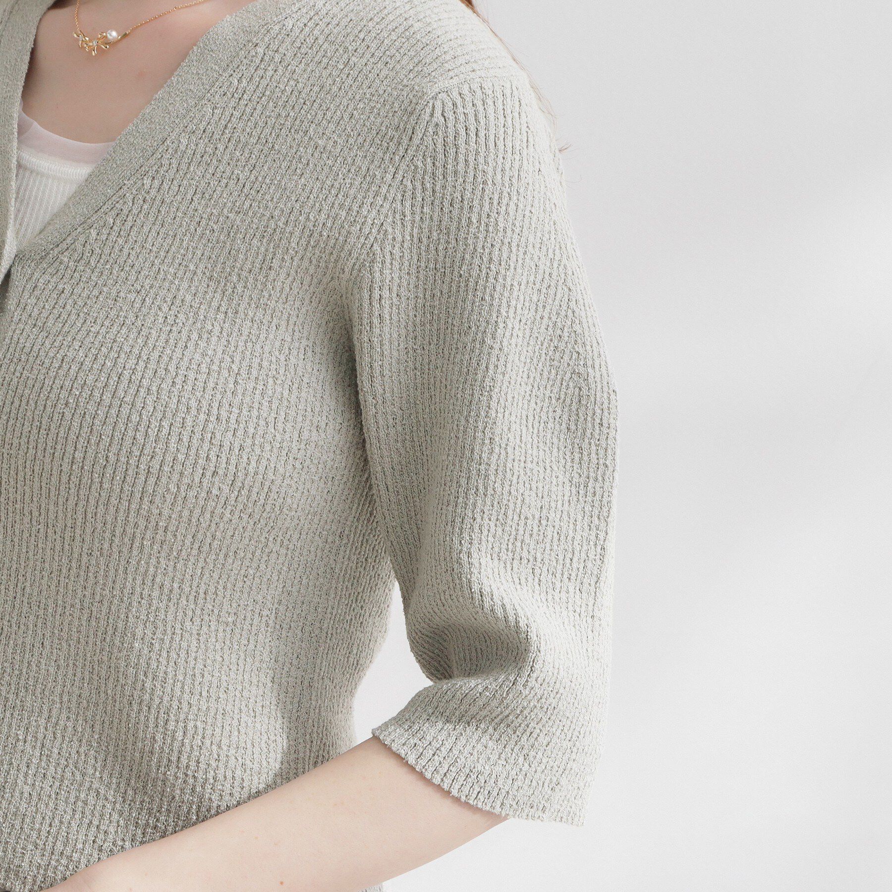 Couture broach「パワショルカーディガン」|カーディガン|