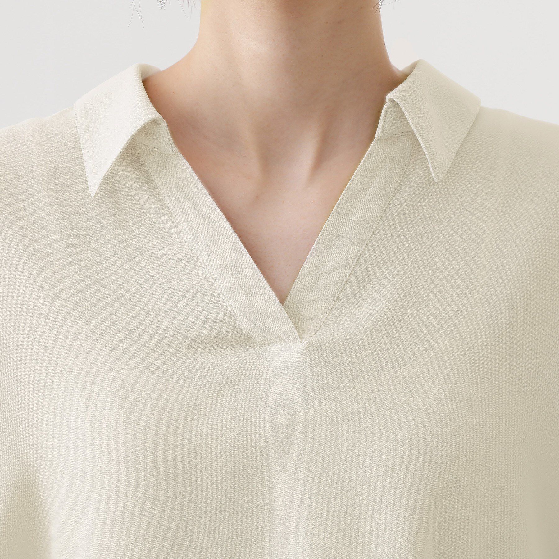 THE SHOP TK「【インしなくても決まる】スキッパーシャツ/接触冷感/防シワ/速乾」|シャツ・ブラウス|