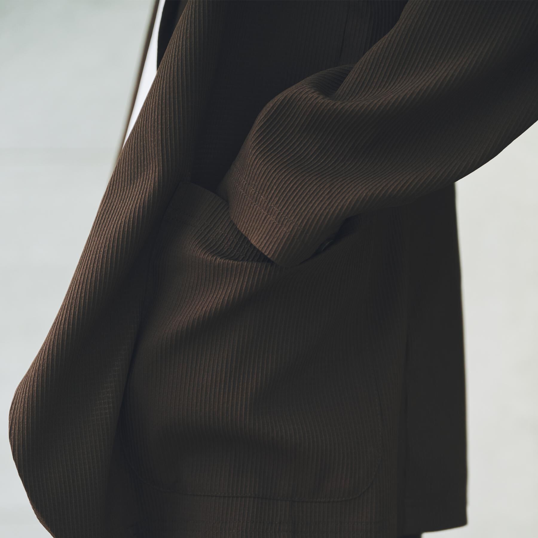 THE SHOP TK「【Begin/ビギン10月号掲載】楊柳スマートジャケット　軽量/洗濯機OK/セットアップ可」|テーラードジャケット|