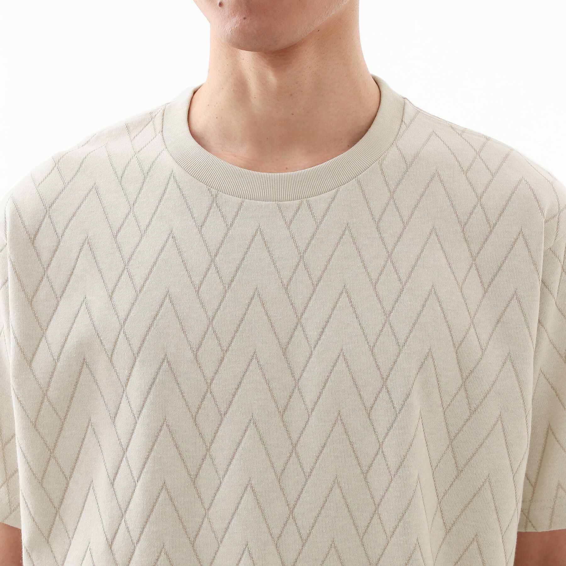 THE SHOP TK「【好評につき再入荷！】ジオメトリックリンクス半袖Tシャツ」|Tシャツ・カットソー|