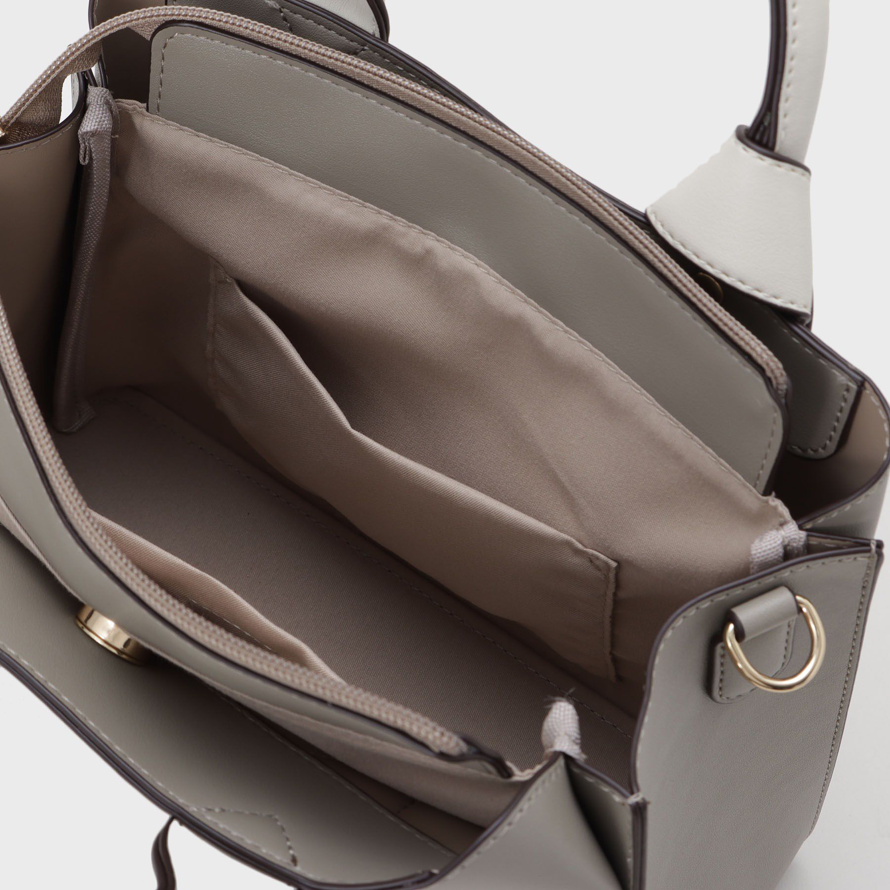 THE SHOP TK「バイカラー合皮ショルダーバッグ」|ショルダー・メッセンジャー|