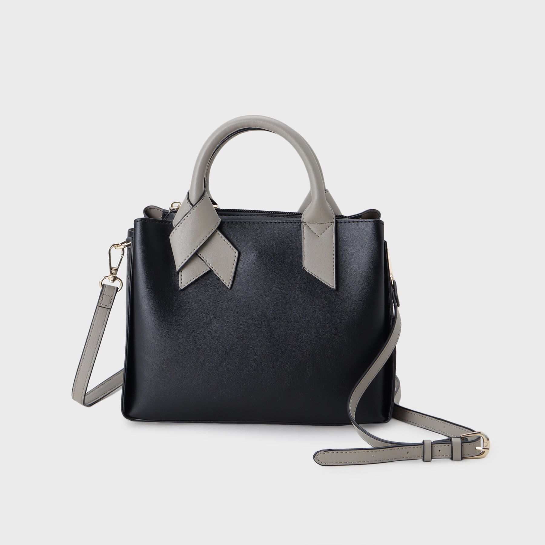 THE SHOP TK「バイカラー合皮ショルダーバッグ」|ショルダー・メッセンジャー|