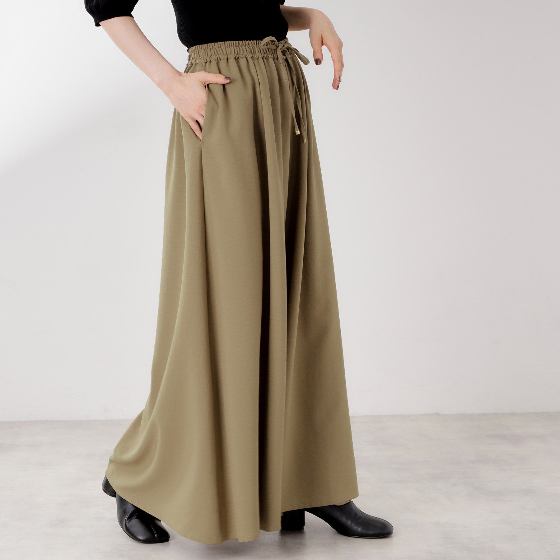 THE SHOP TK「ワイドイージーパンツ【洗える】」|その他|