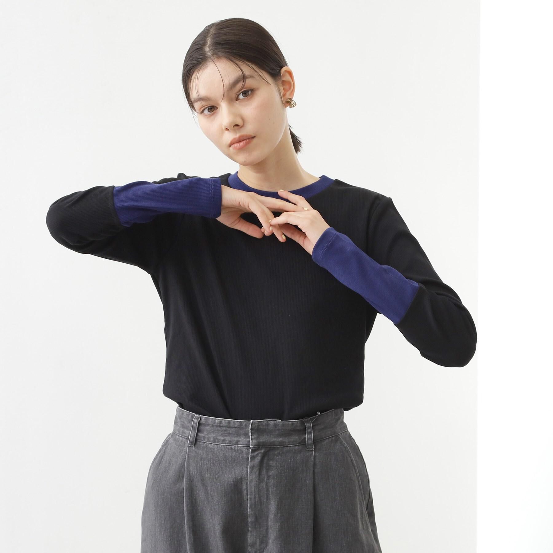 THE SHOP TK「バイカラーテレコプルオーバー」|Tシャツ・カットソー|