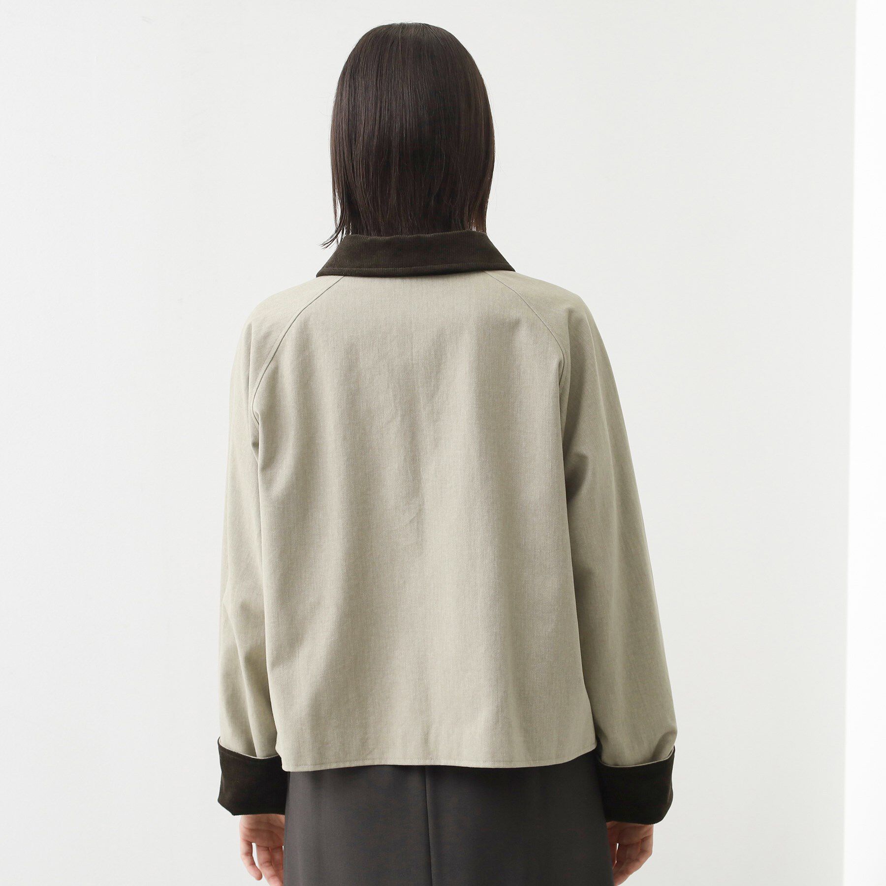 THE SHOP TK「カバーオールジャケット【洗える】」|ブルゾン・スタジャン|