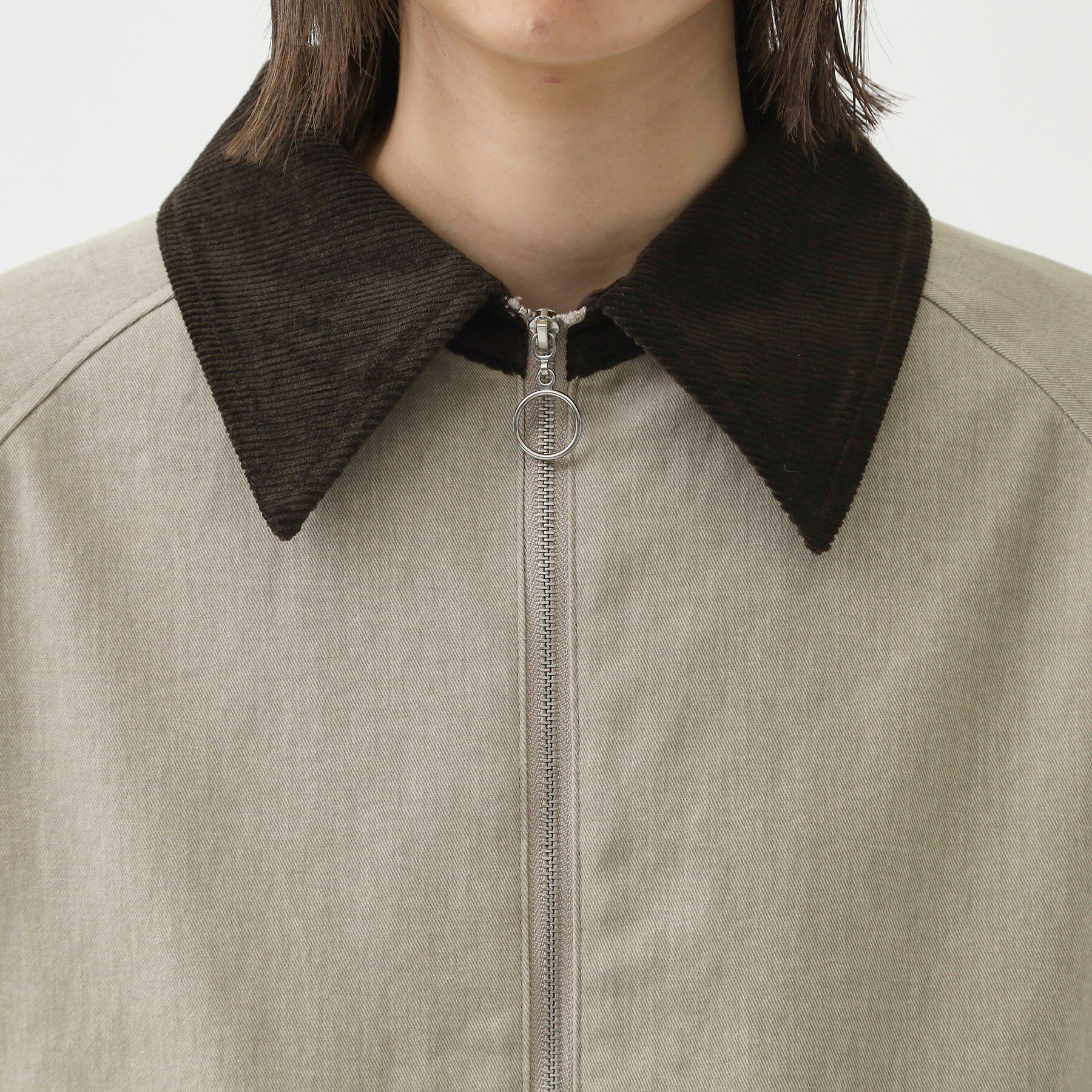 THE SHOP TK「カバーオールジャケット【洗える】」|ブルゾン・スタジャン|