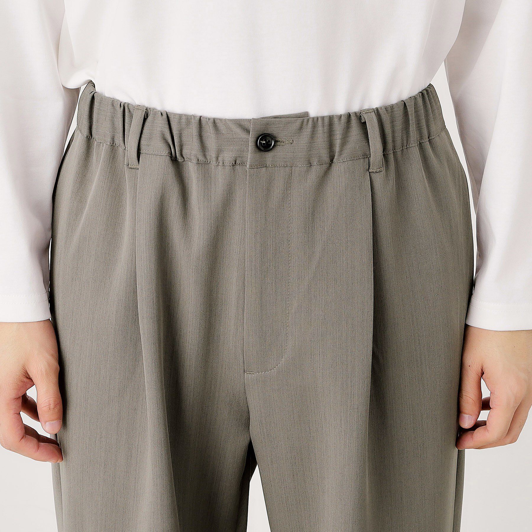 THE SHOP TK「セミワイドイージーパンツ【洗濯機OK】」|その他|