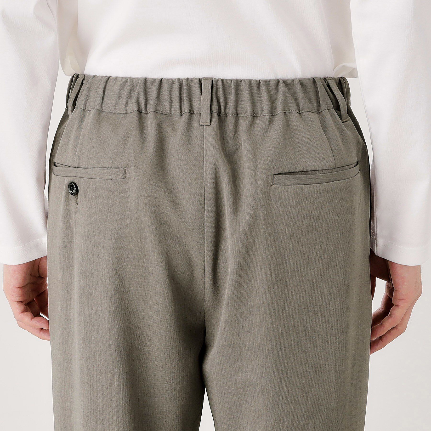 THE SHOP TK「セミワイドイージーパンツ【洗濯機OK】」|その他|