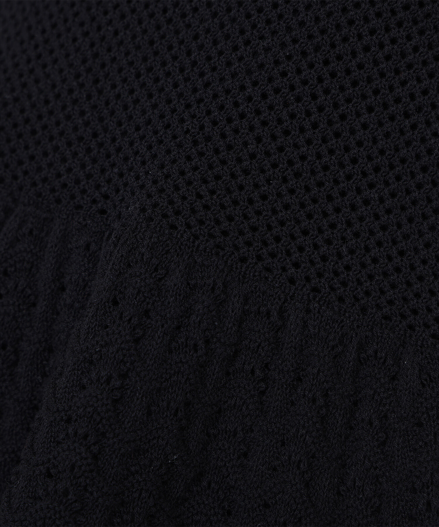  「透かし編みフリルニット」|ニット・セーター|