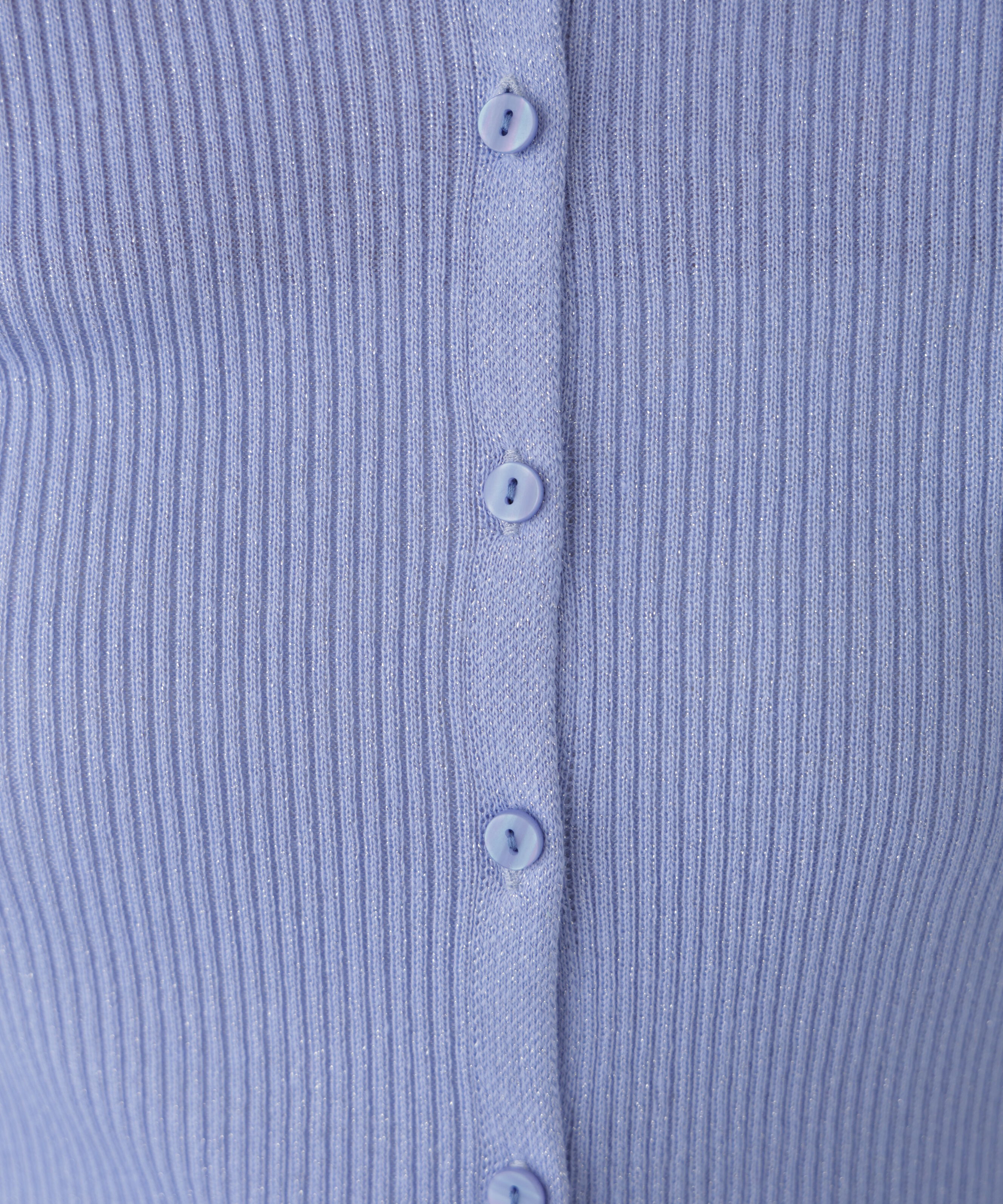  「衿付きラメニットカーディガン」|ニット・セーター|