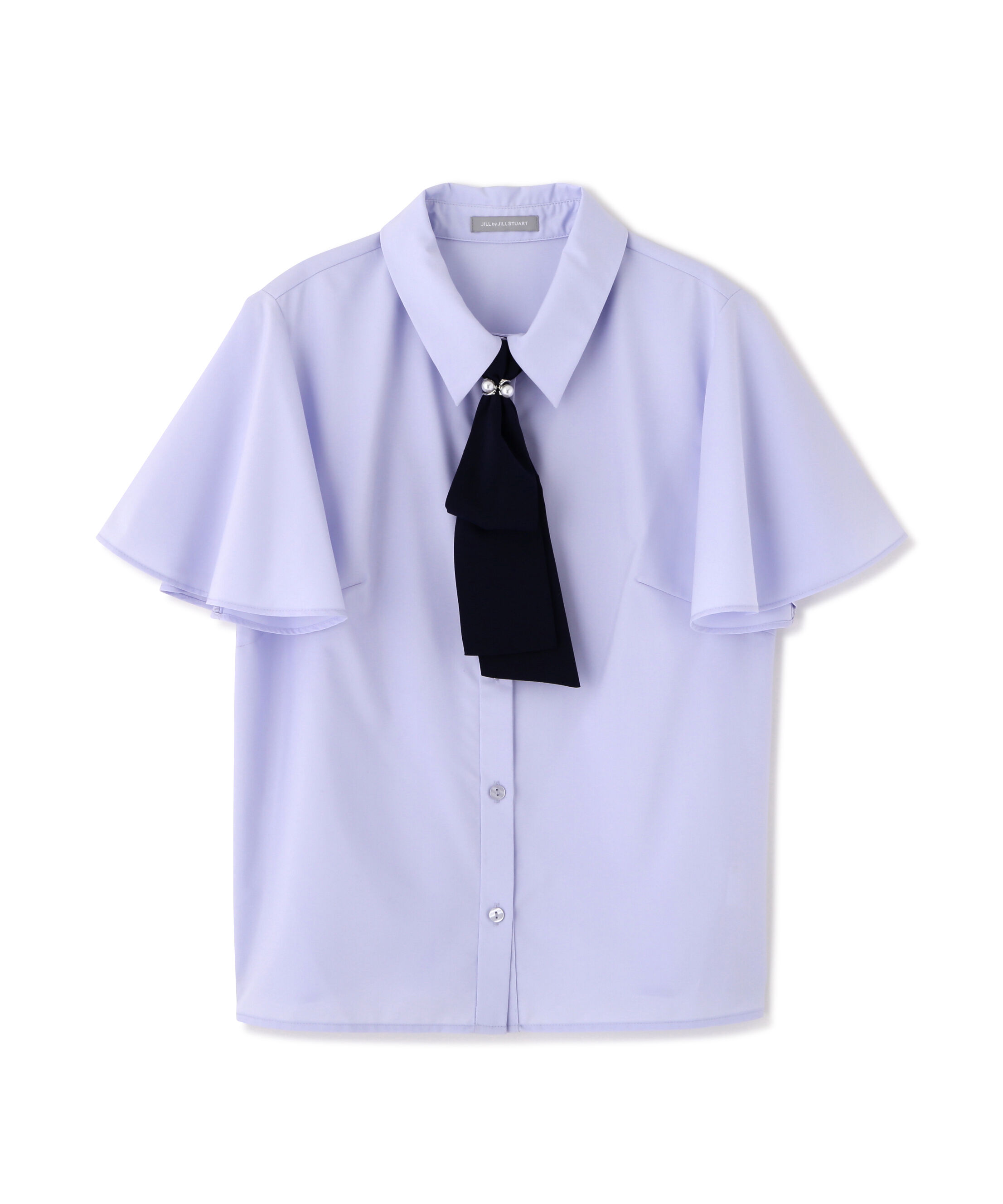  「配色ボウタイブラウス」|シャツ・ブラウス|