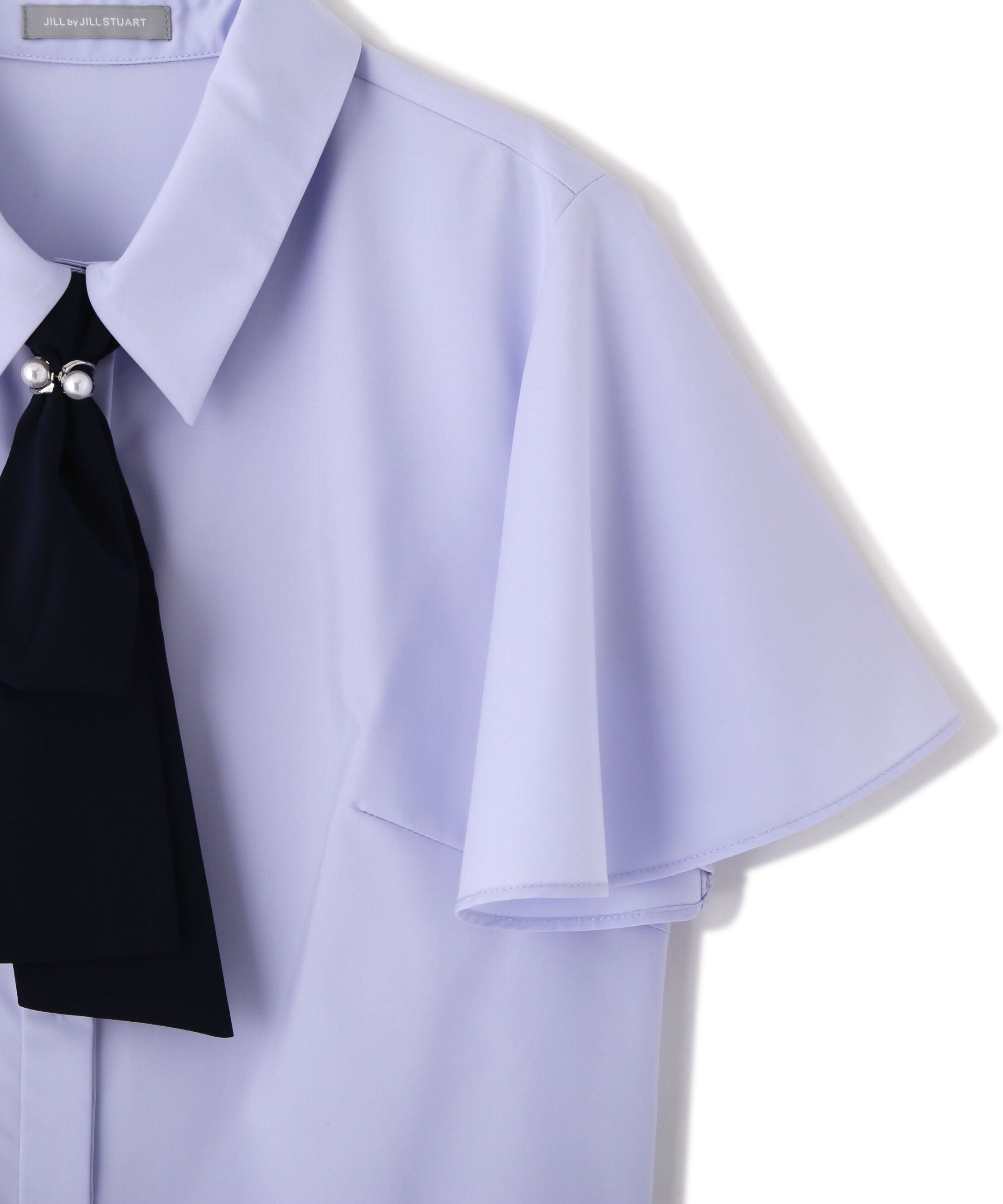  「配色ボウタイブラウス」|シャツ・ブラウス|