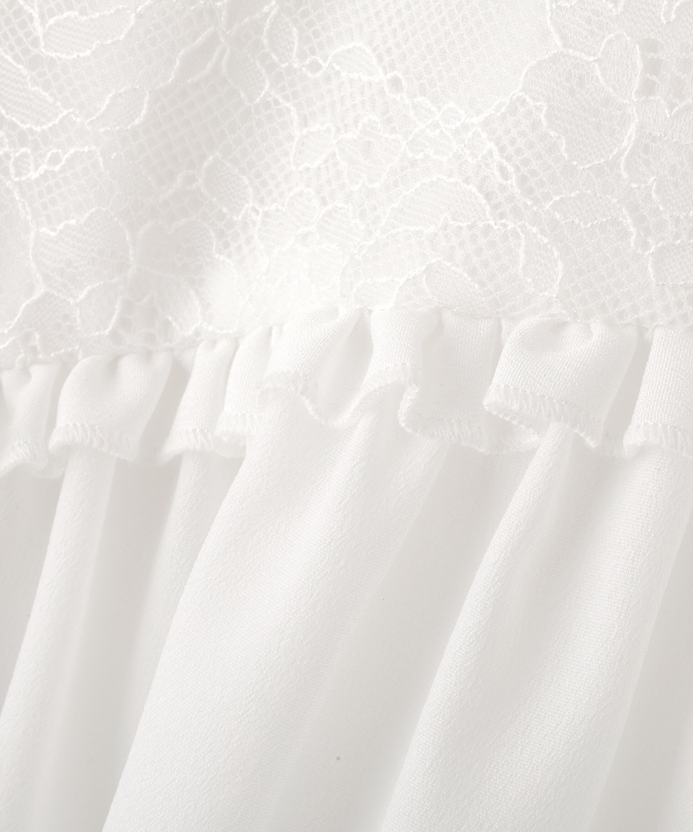 PROPORTION BODY DRESSING「レースドッキングボウタイブラウス」|シャツ・ブラウス|