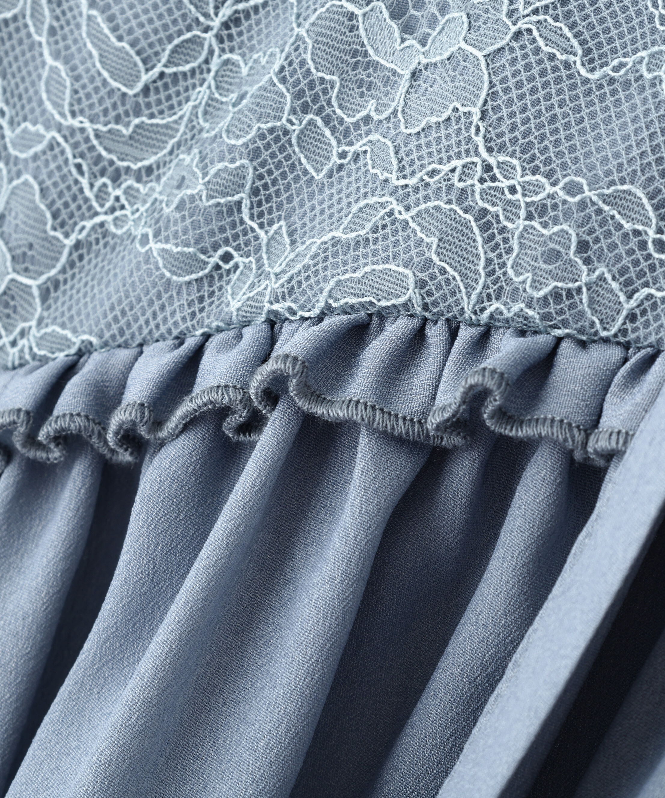 PROPORTION BODY DRESSING「レースドッキングボウタイブラウス」|シャツ・ブラウス|