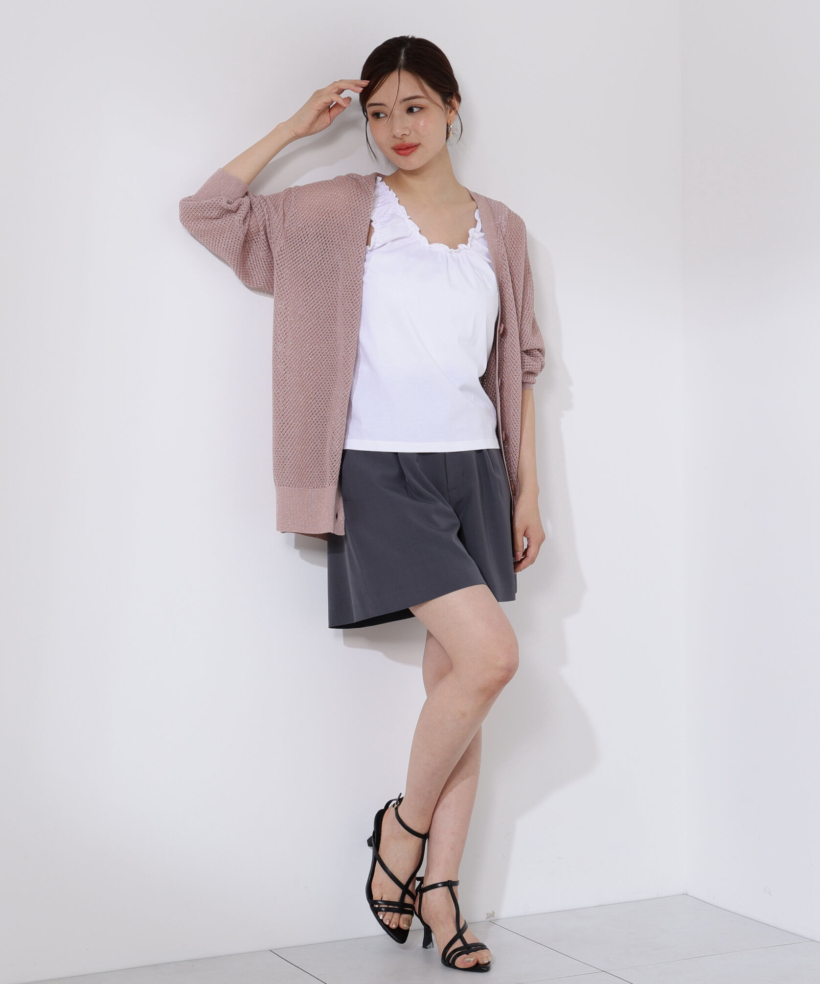 PROPORTION BODY DRESSING「タックショートパンツ」|その他|