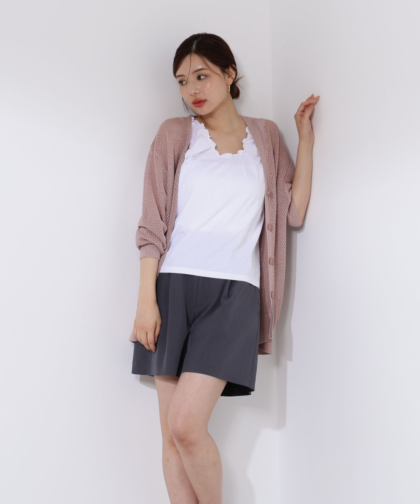 PROPORTION BODY DRESSING「タックショートパンツ」|その他|