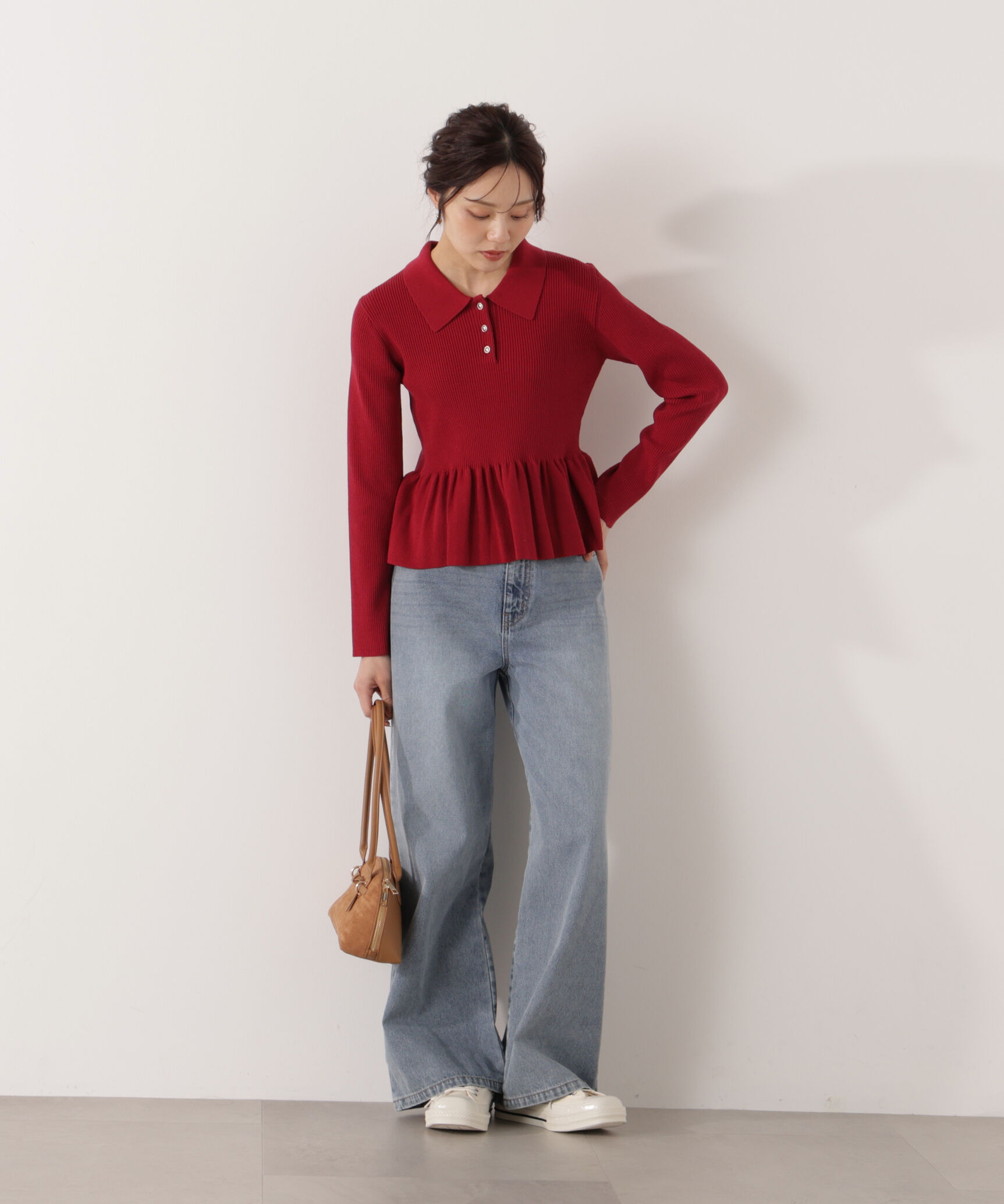 PROPORTION BODY DRESSING「ワイドデニムパンツ」|その他|