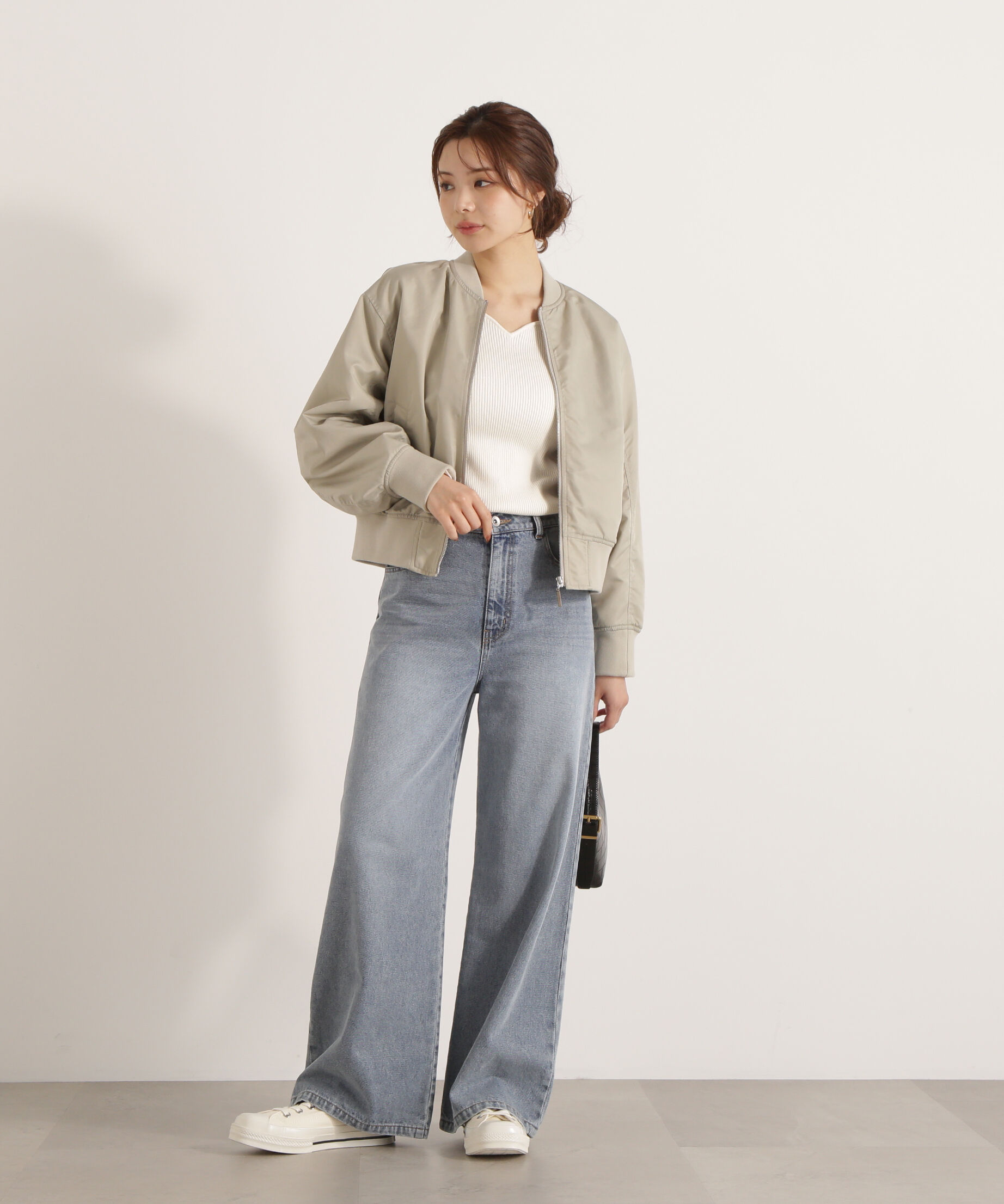 PROPORTION BODY DRESSING「ワイドデニムパンツ」|その他|