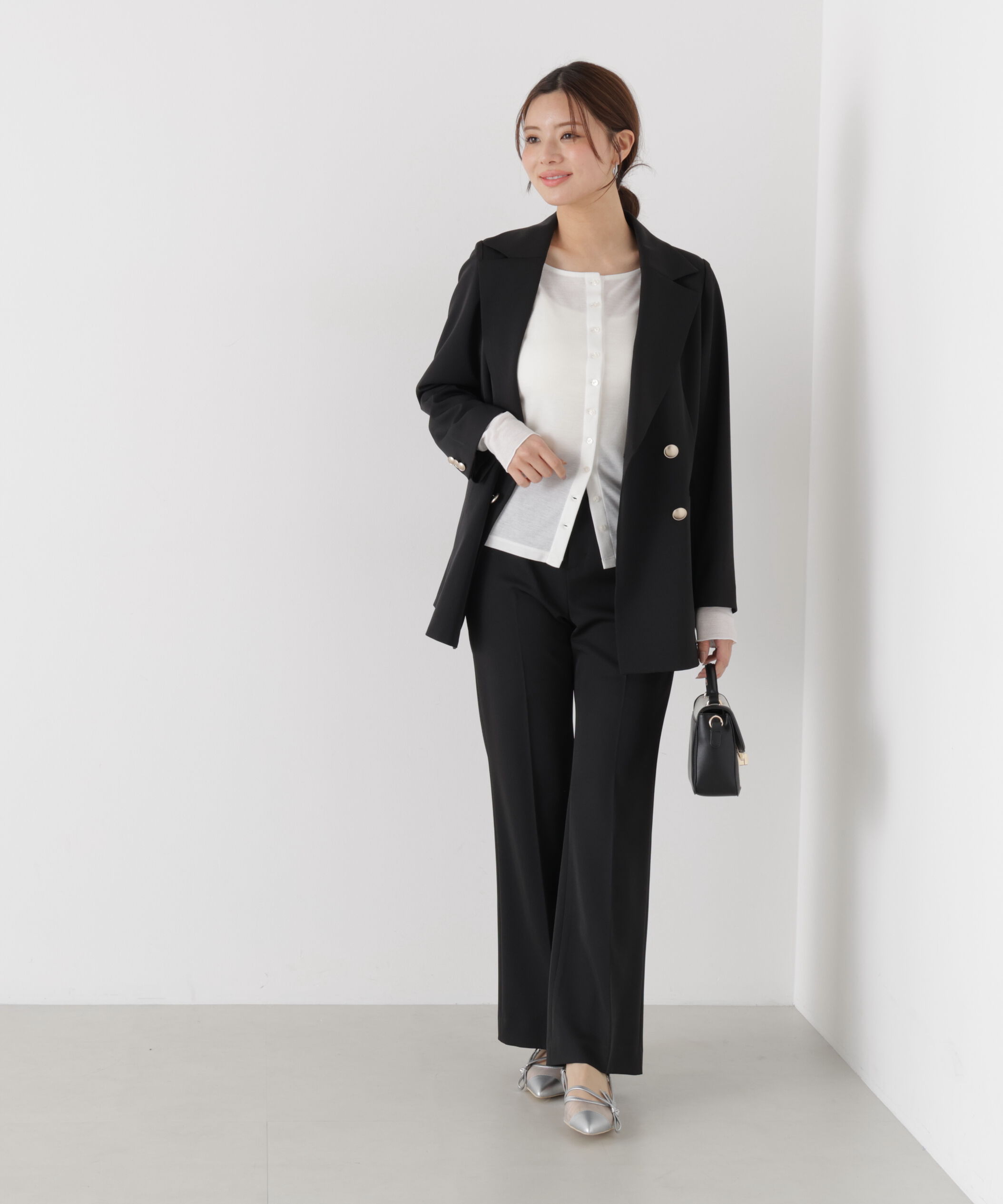 PROPORTION BODY DRESSING「美ラインフレアパンツ 25AW」|その他|