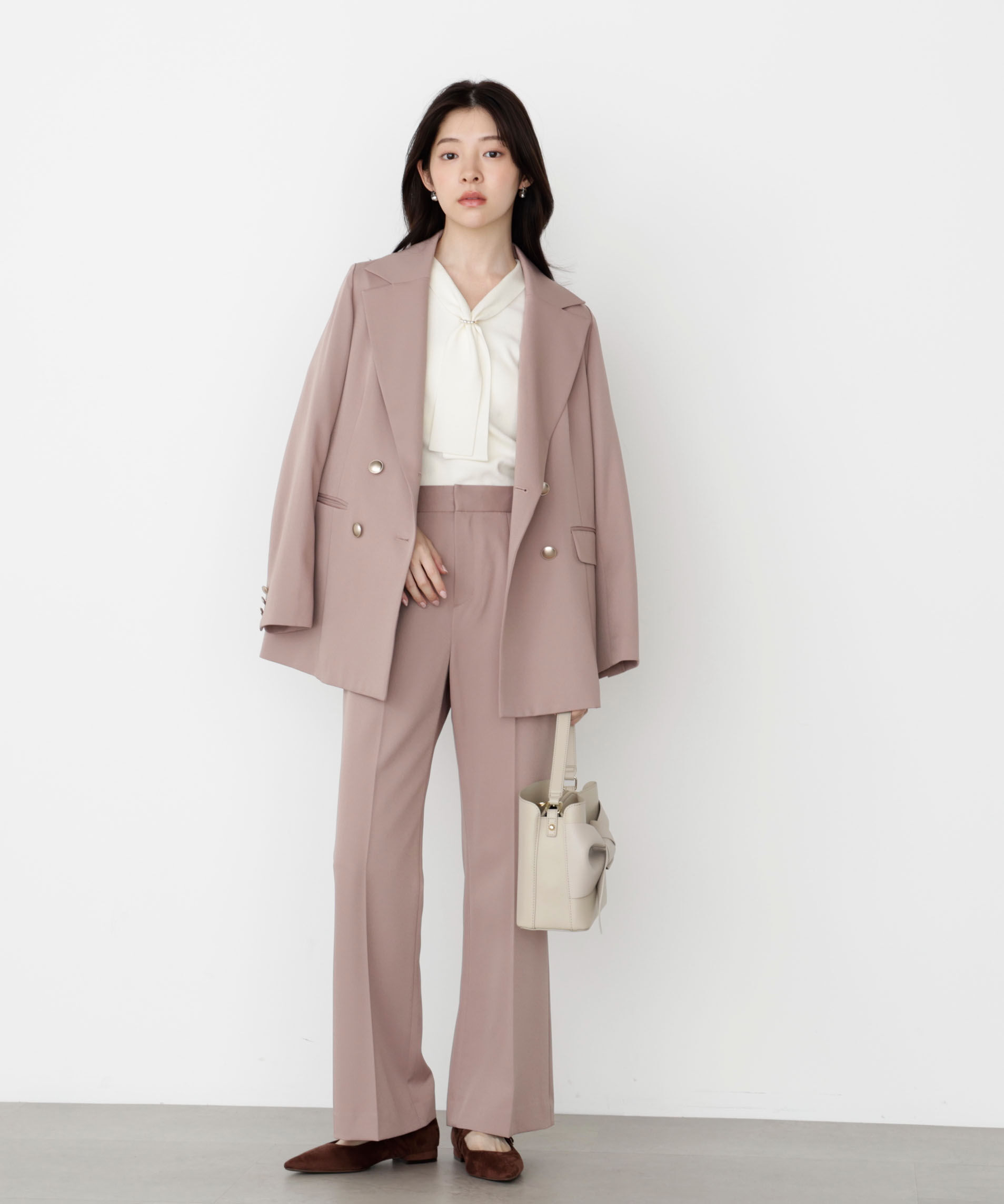 PROPORTION BODY DRESSING「美ラインフレアパンツ 25AW」|その他|