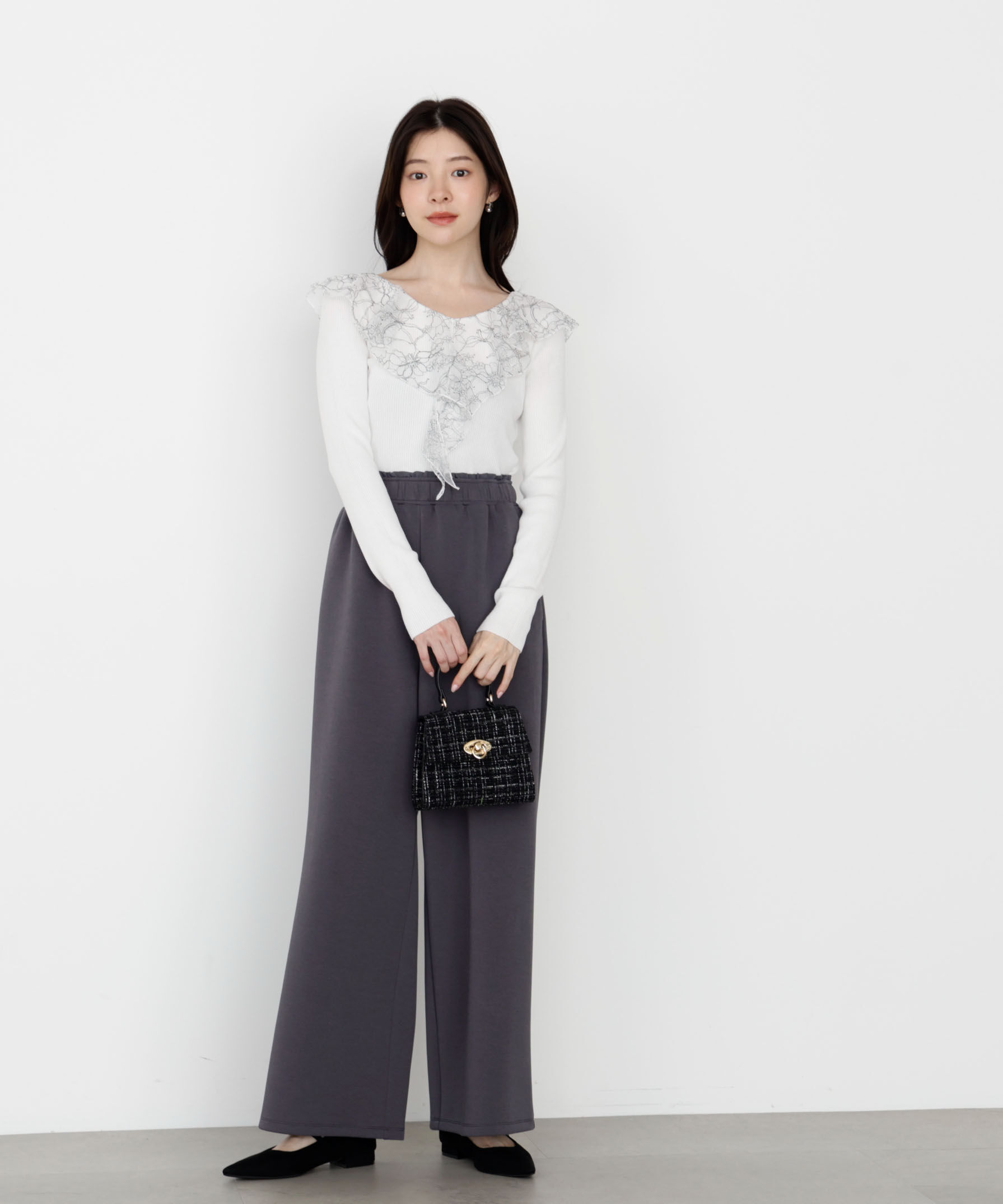 PROPORTION BODY DRESSING「＜ウォッシャブル＞スエットイージーパンツ 25AW」|その他|