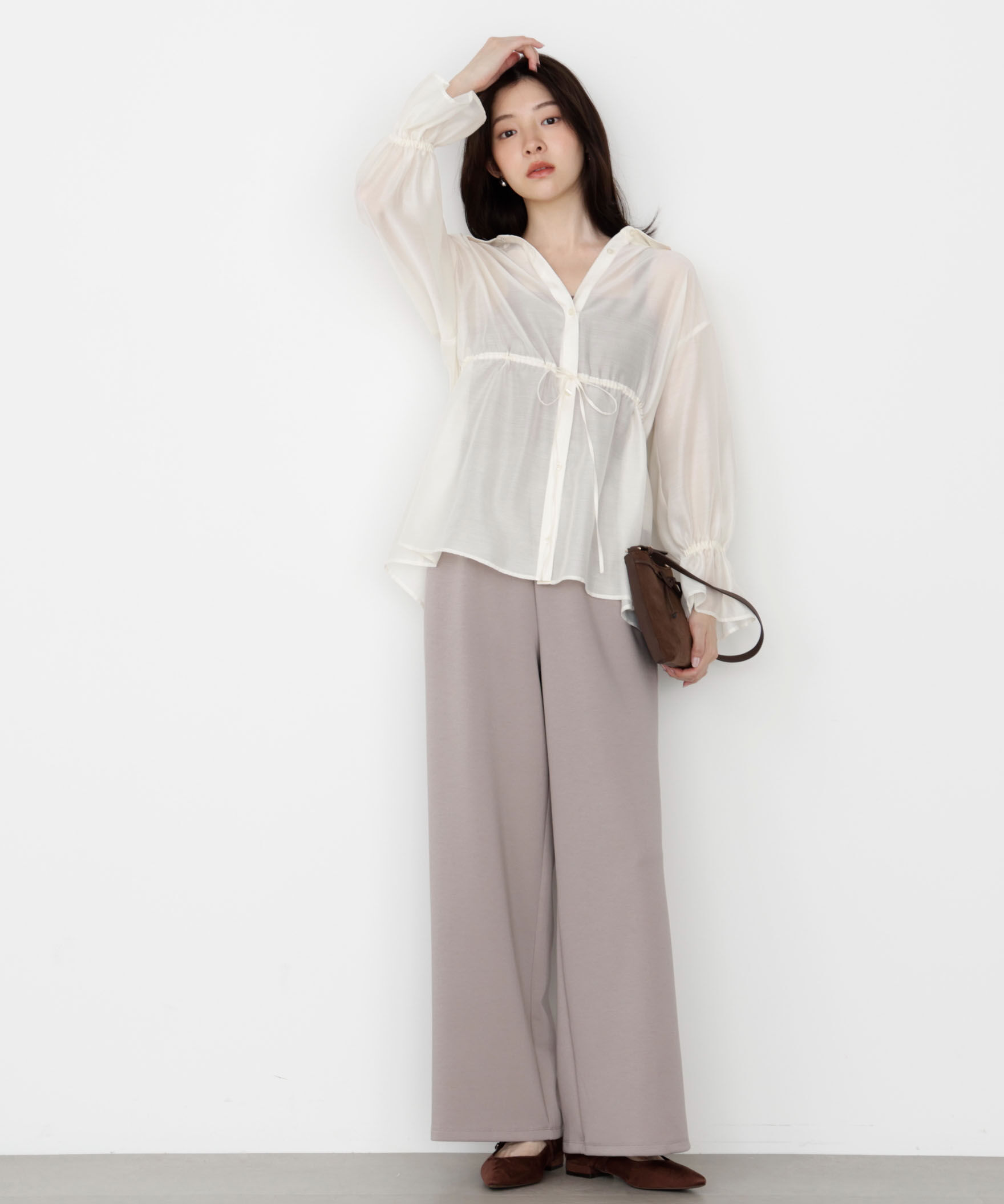 PROPORTION BODY DRESSING「＜ウォッシャブル＞スエットイージーパンツ 25AW」|その他|