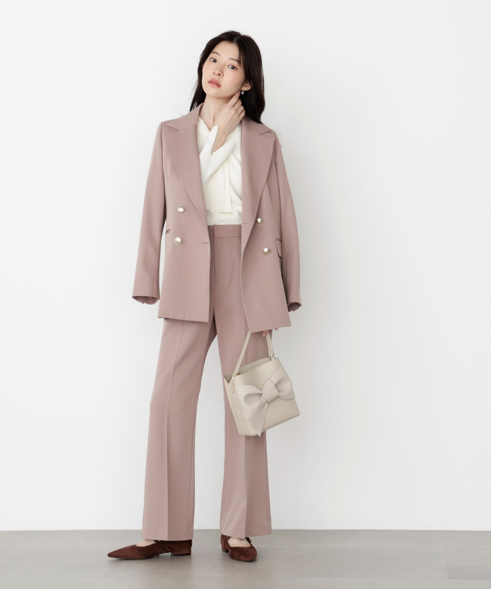 PROPORTION BODY DRESSING「ゴールド釦ダブルブレストジャケット 25AW」|その他|