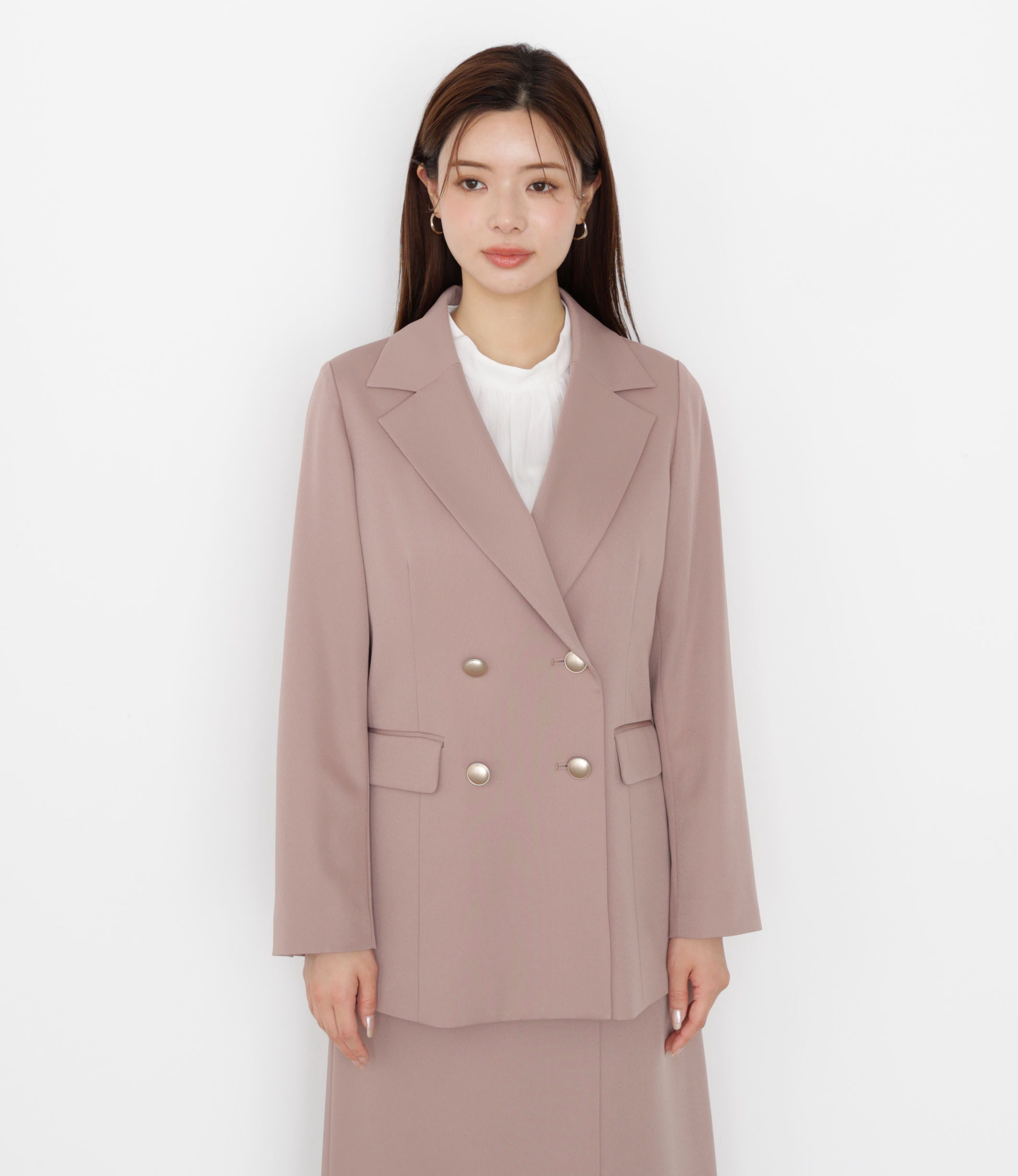 PROPORTION BODY DRESSING「ゴールド釦ダブルブレストジャケット 25AW」|その他|
