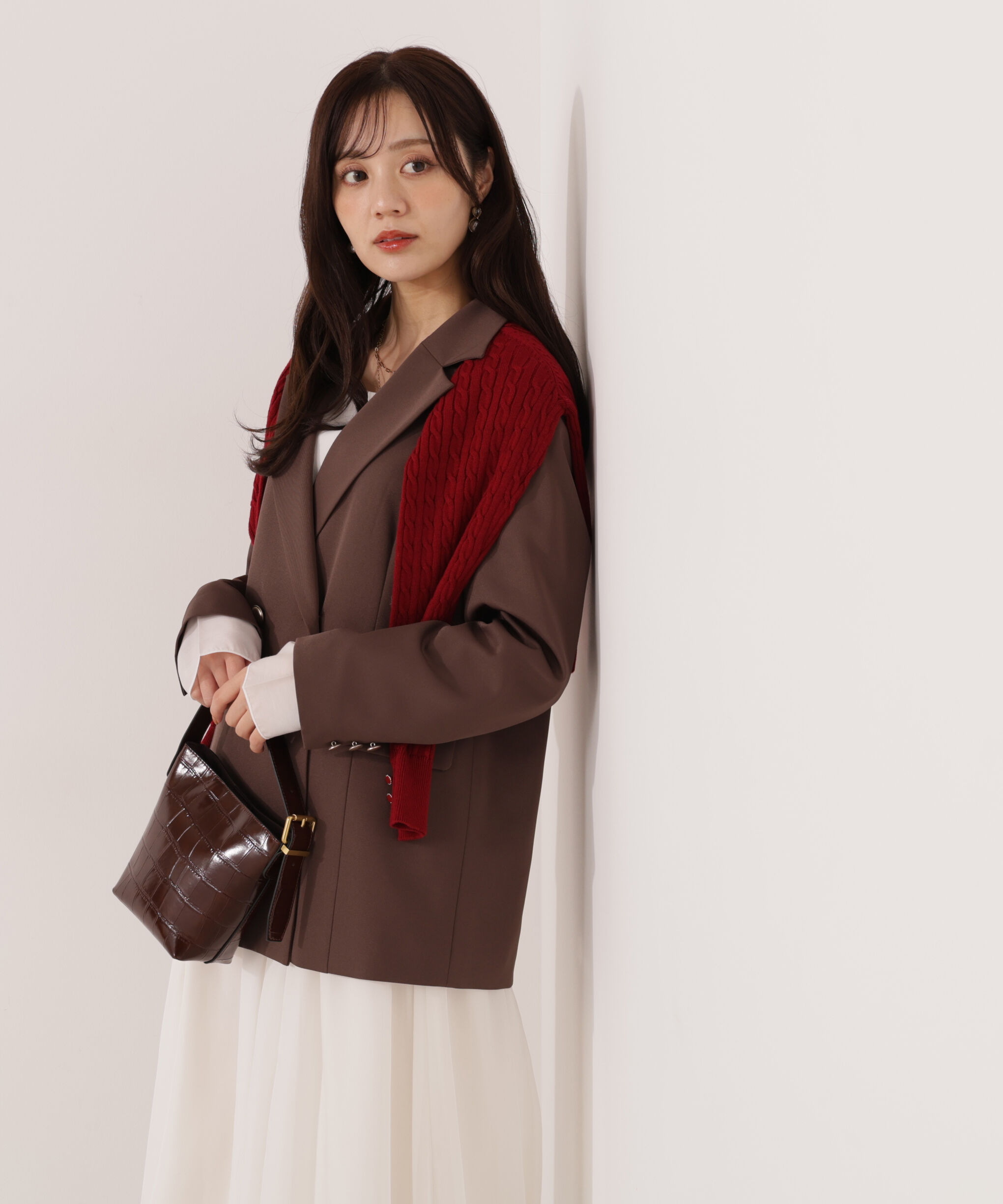 PROPORTION BODY DRESSING「ゴールド釦ダブルブレストジャケット 25AW」|その他|