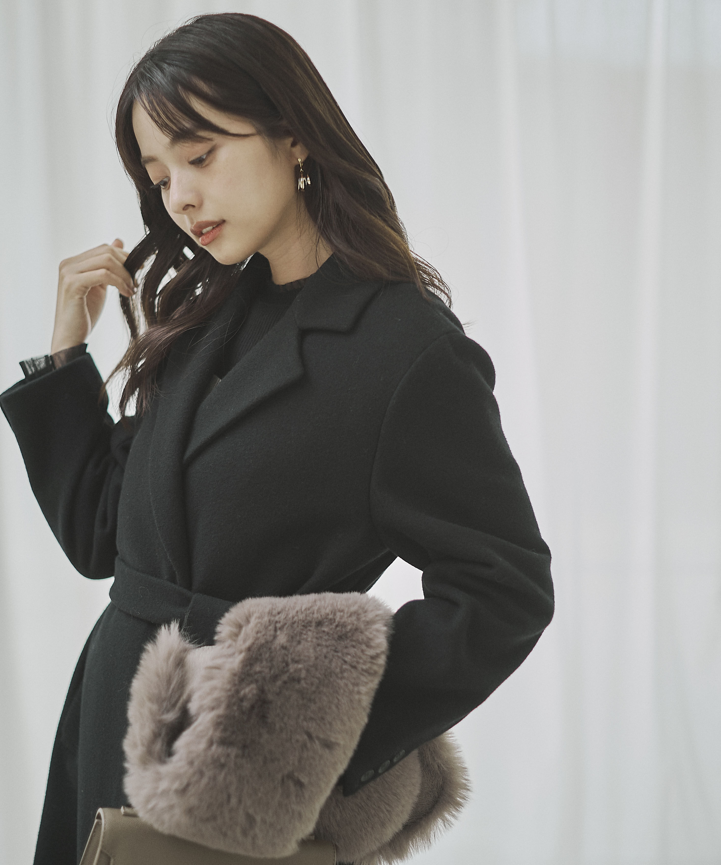 PROPORTION BODY DRESSING「ベルテッドレディーコート 25AW」|その他|