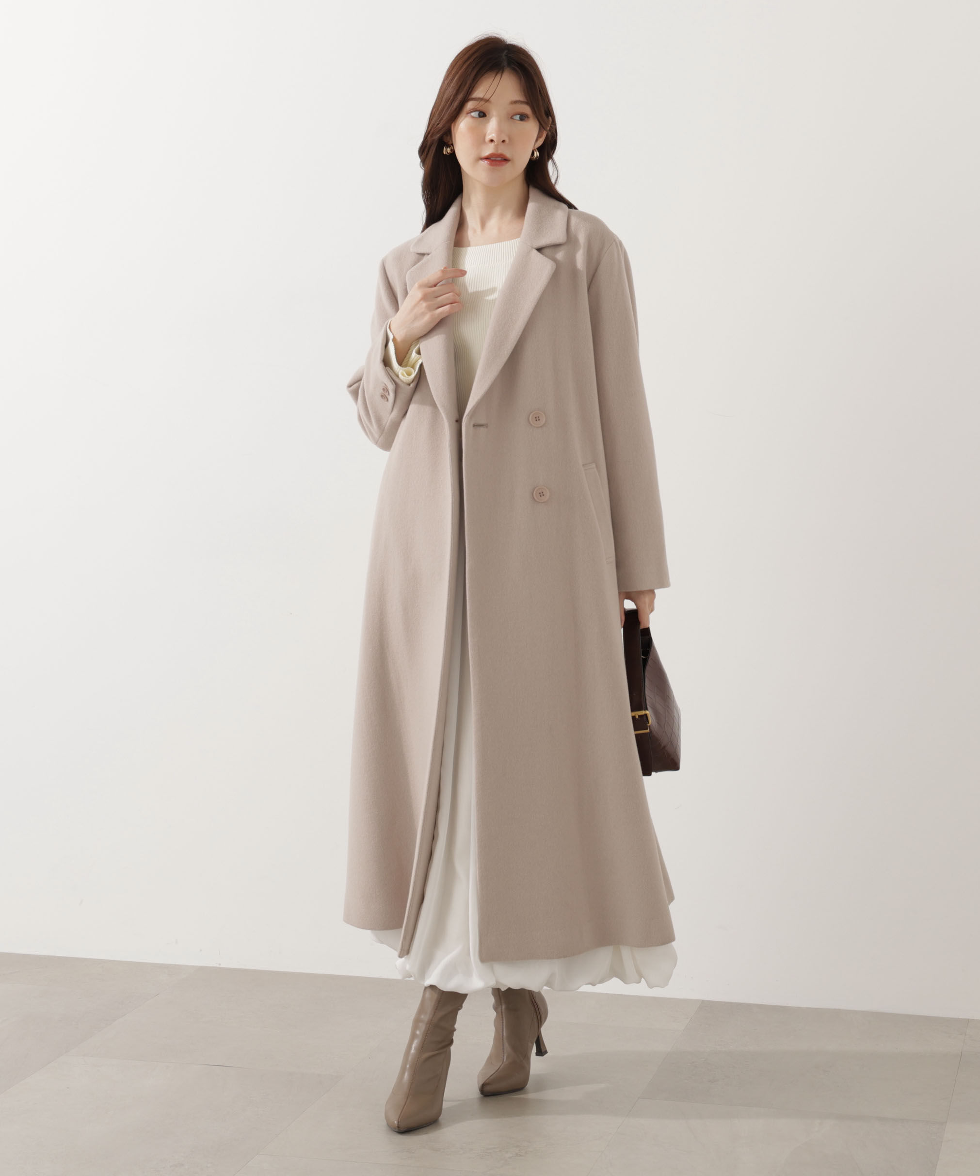 PROPORTION BODY DRESSING「ベルテッドレディーコート 25AW」|その他|