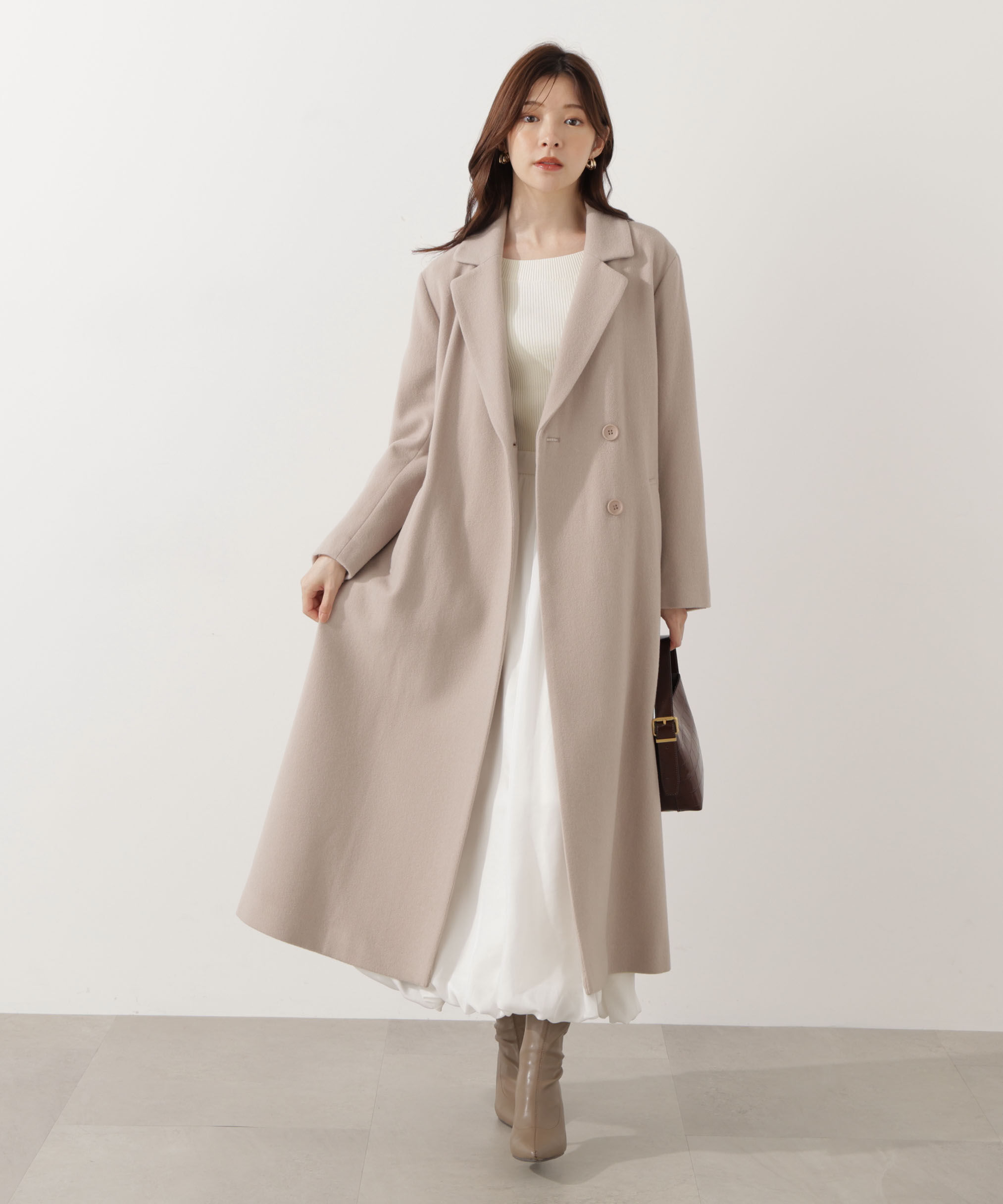 PROPORTION BODY DRESSING「ベルテッドレディーコート 25AW」|その他|