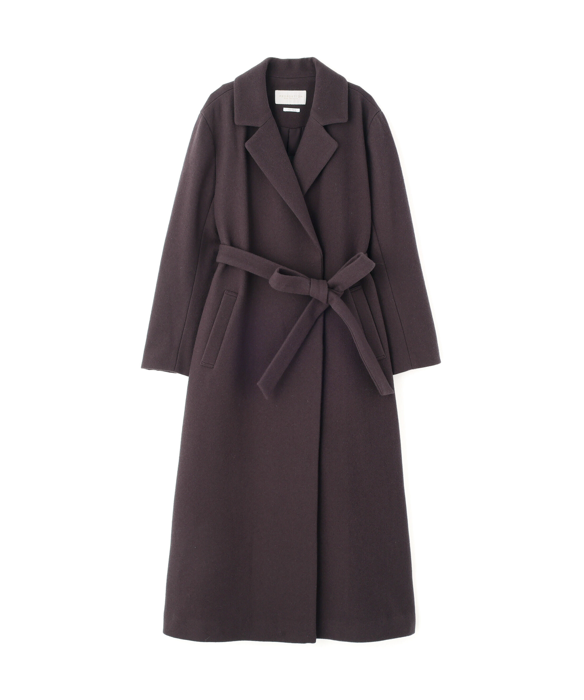 PROPORTION BODY DRESSING「ベルテッドレディーコート 25AW」|その他|