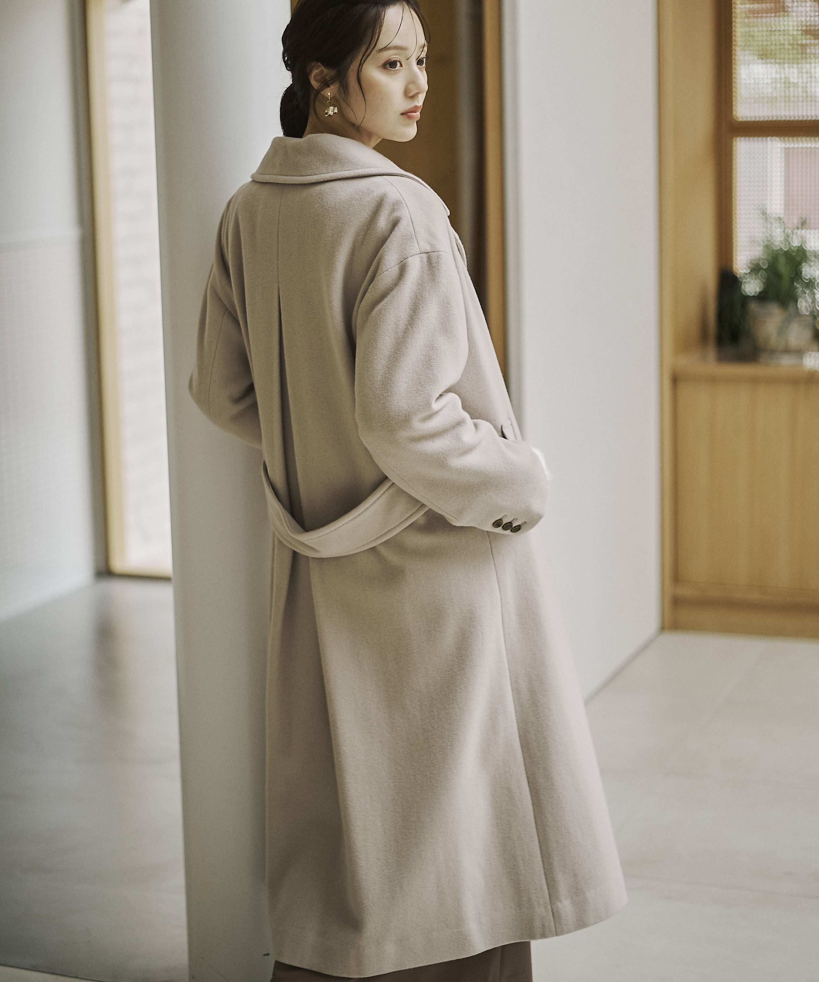 PROPORTION BODY DRESSING「ダブル釦チェスターコート 25AW」|その他|