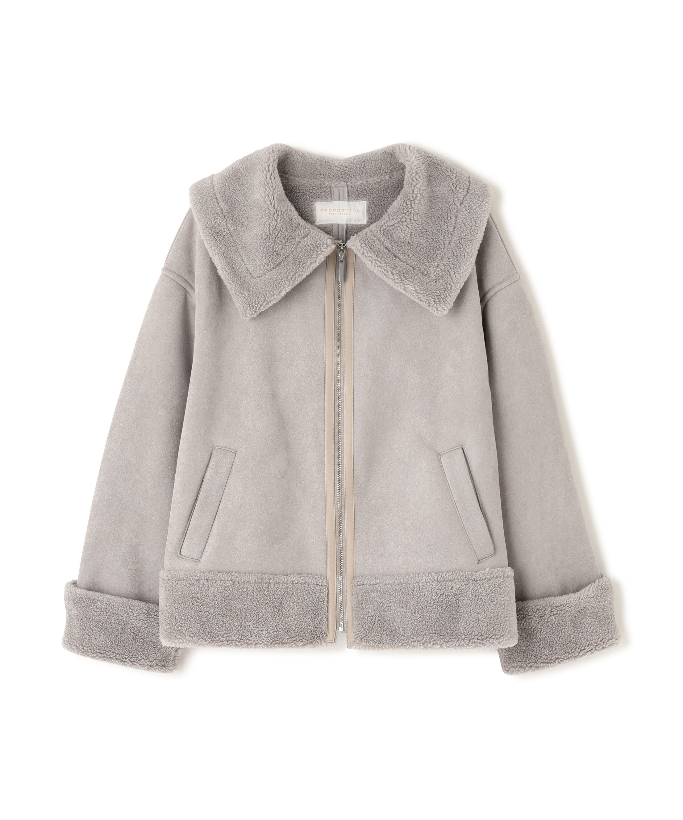 PROPORTION BODY DRESSING「フェイクムートン 25AW」|ブルゾン・スタジャン|