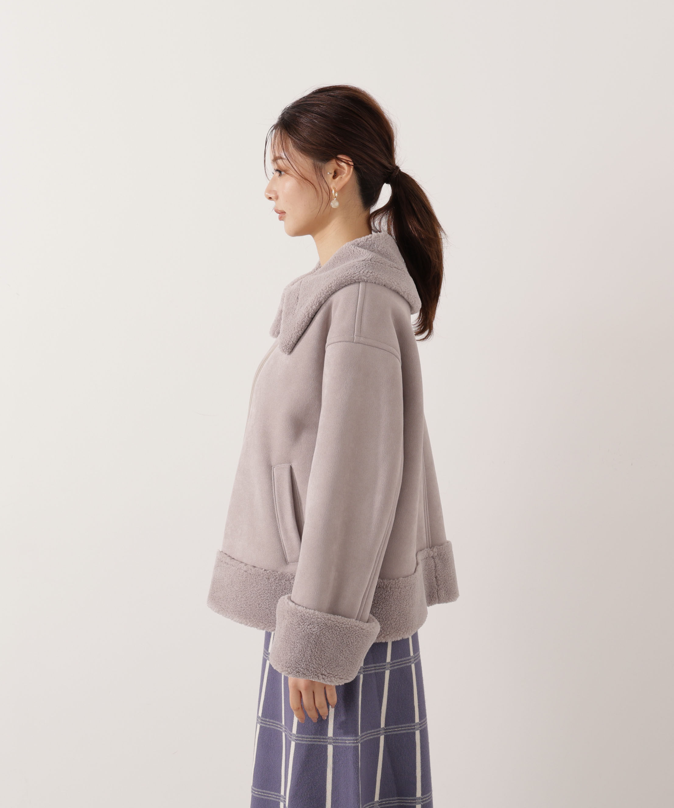 PROPORTION BODY DRESSING「フェイクムートン 25AW」|ブルゾン・スタジャン|