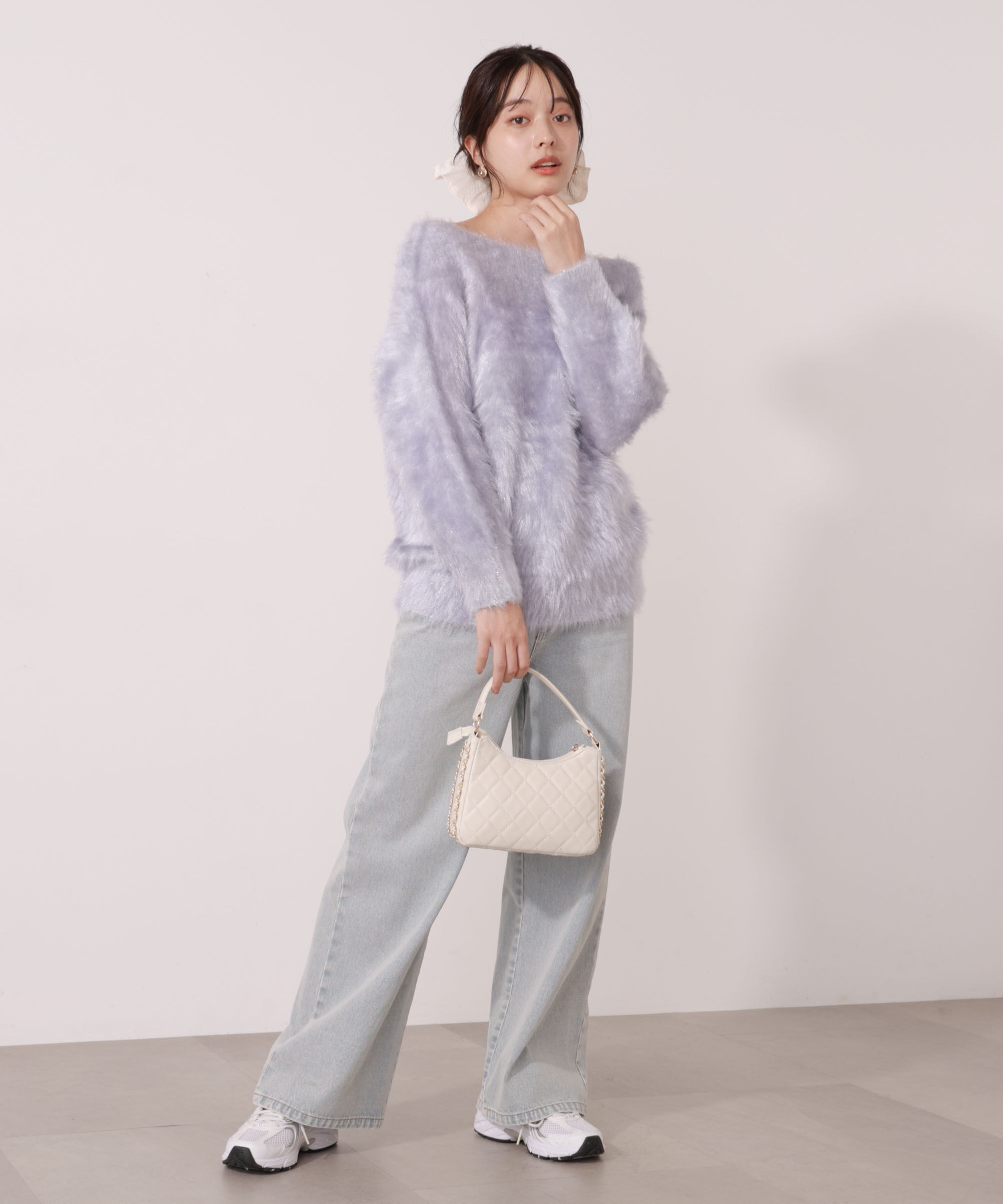 PROPORTION BODY DRESSING「ヘアリーニット 25AW」|ニット・セーター|