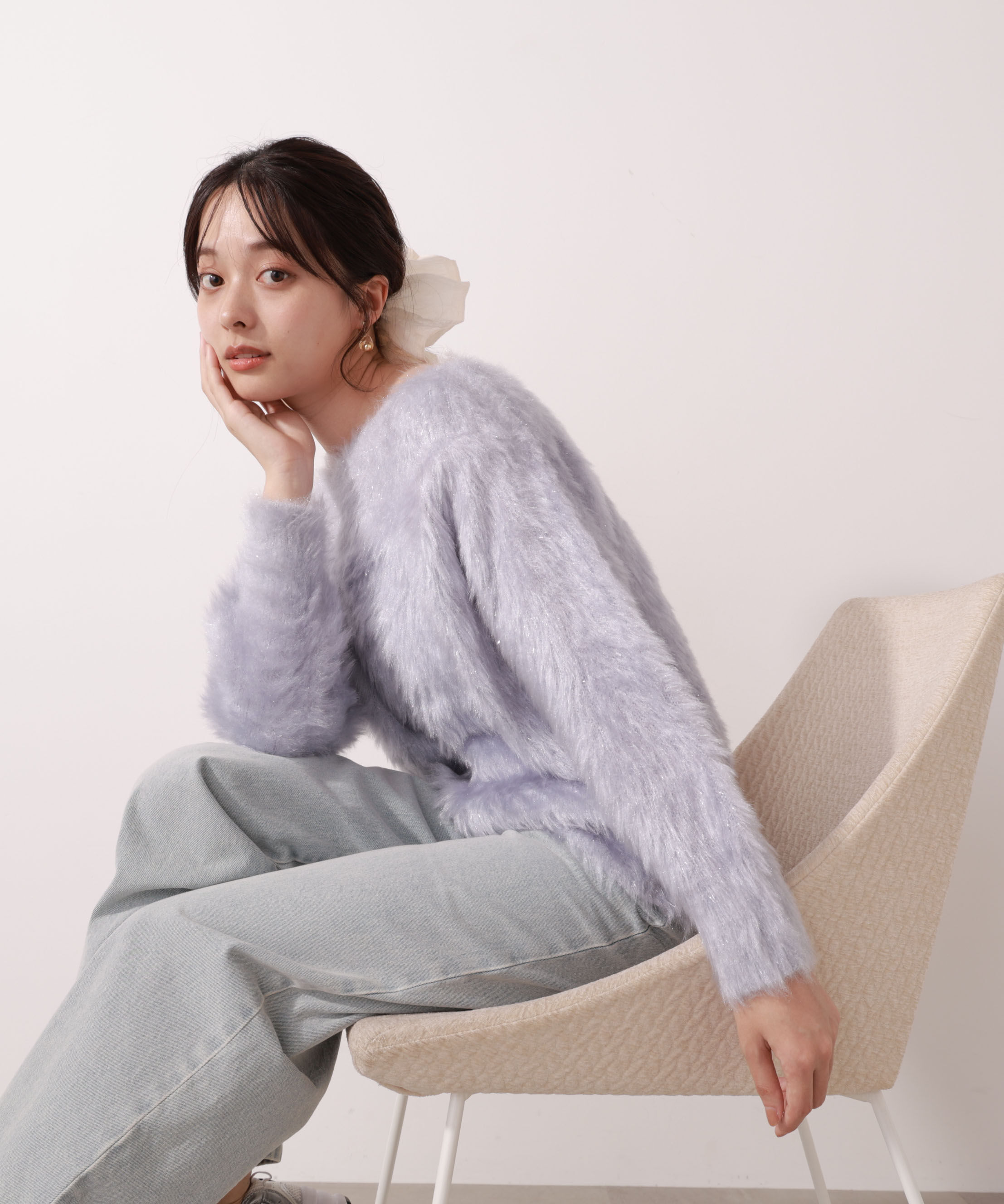 PROPORTION BODY DRESSING「ヘアリーニット 25AW」|ニット・セーター|