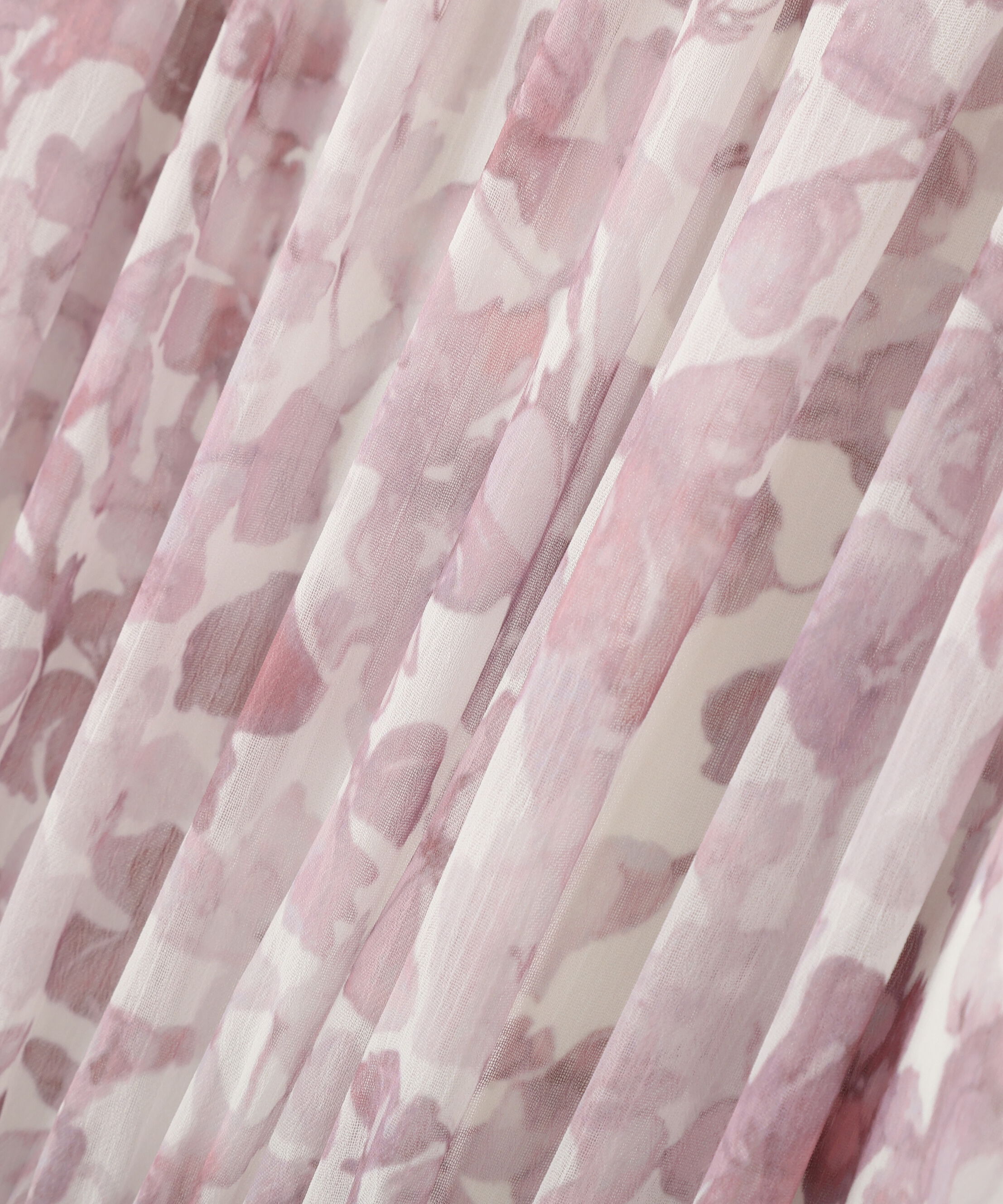 PROPORTION BODY DRESSING「2wayスリーブ花柄シャーリングワンピース 26SS」|ワンピース|