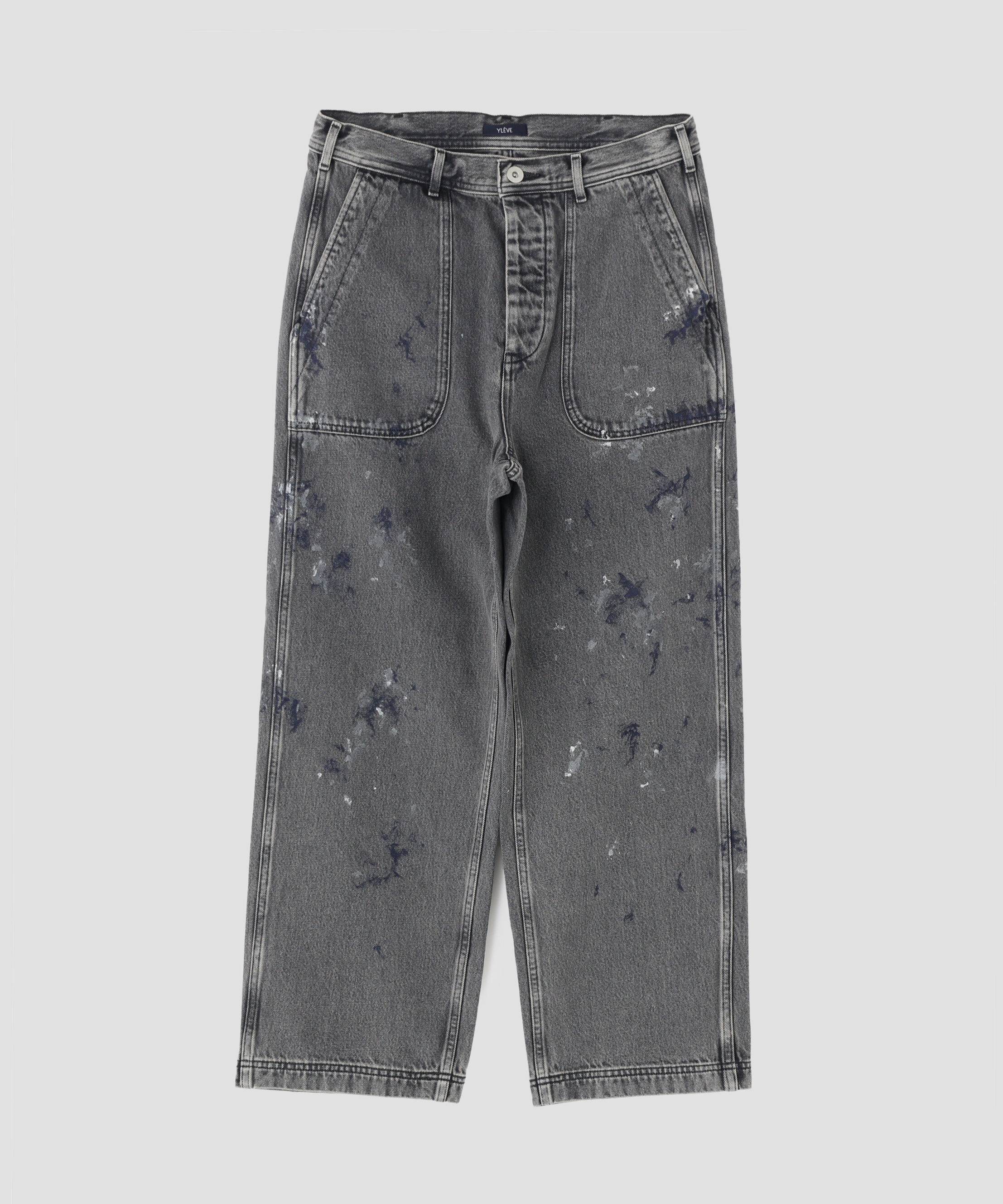 YLEVE 「YLEVE / HAND PAINT DENIM M45 PANTS」|その他|ブラック