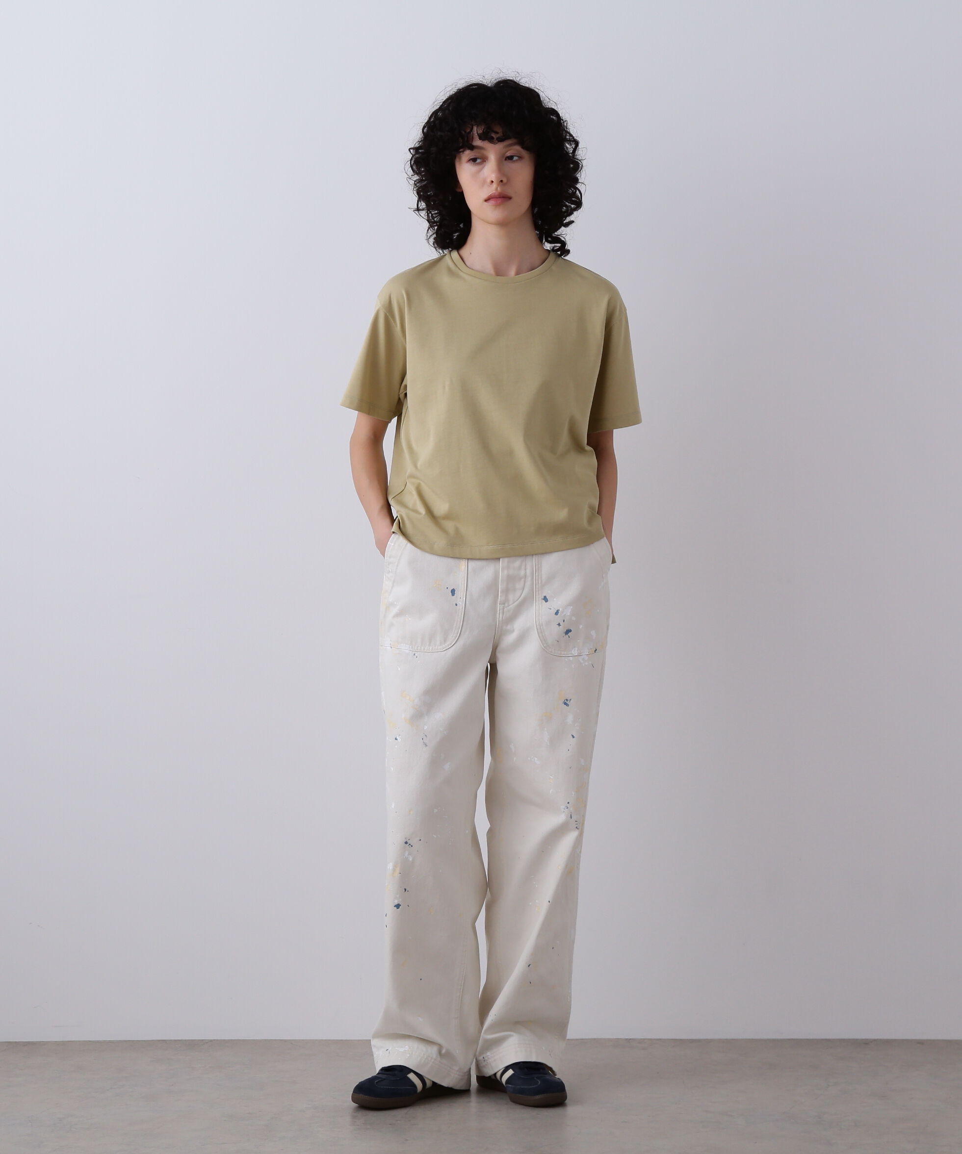 YLEVE 「YLEVE / HAND PAINT DENIM M45 PANTS」|その他|ベージュ