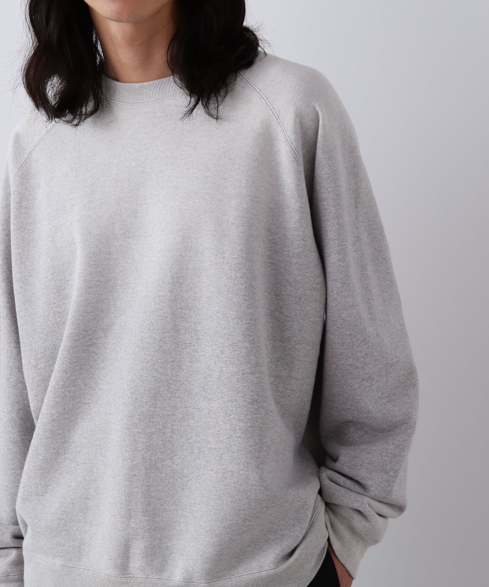 YLEVE 「YLEVE / ORGANIC COTTON SUN FADED SWEAT PULLOVER」|Tシャツ・カットソー|